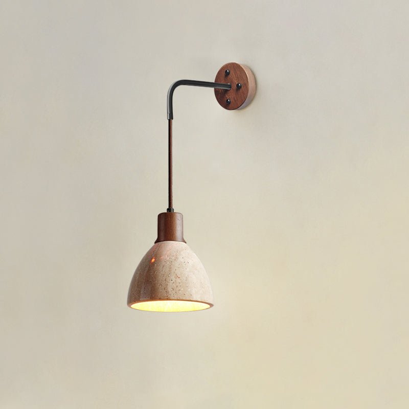 Alcarion Travertine Wall Light - Letslighting