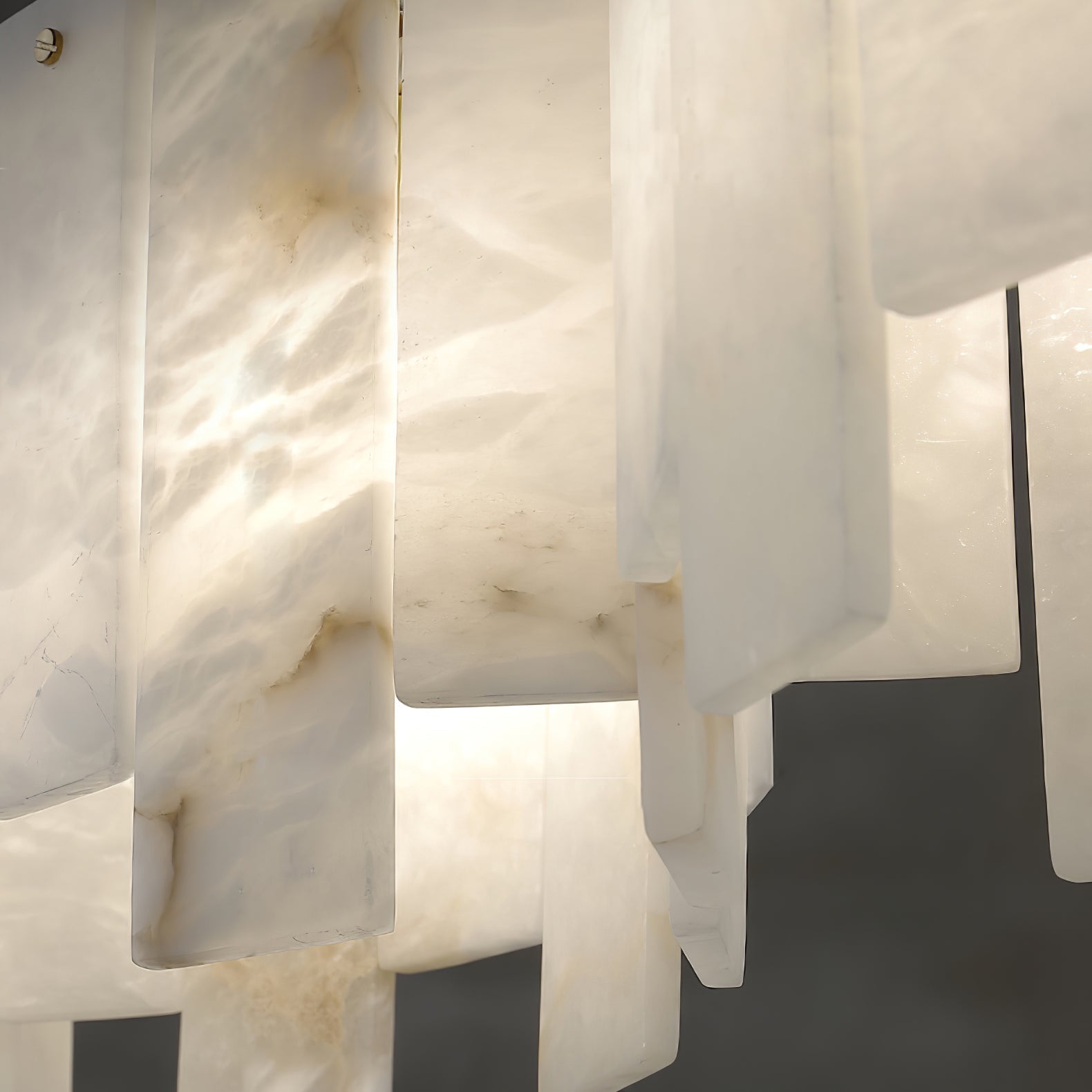 Cavelan Cluster Alabaster Pendant Light - Letslighting