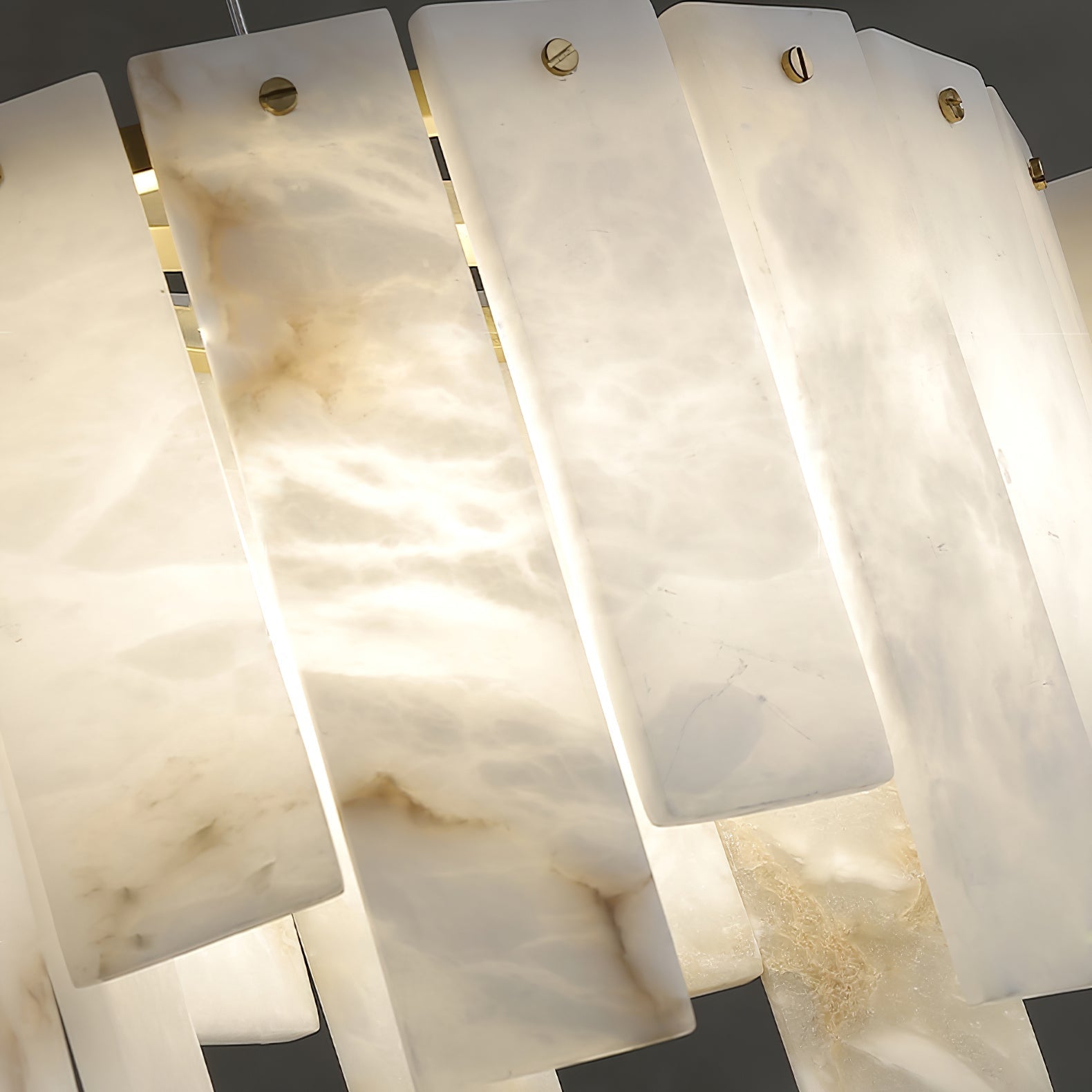 Cavelan Cluster Alabaster Pendant Light - Letslighting