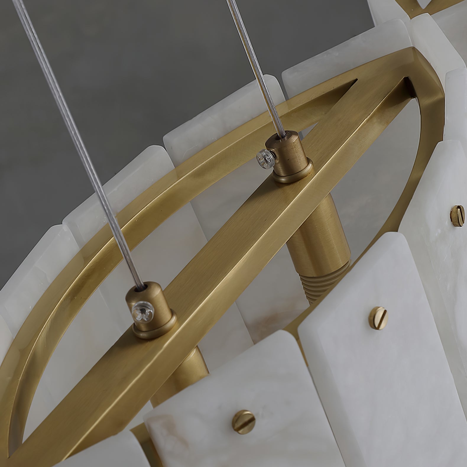 Cavelan Cluster Alabaster Pendant Light - Letslighting