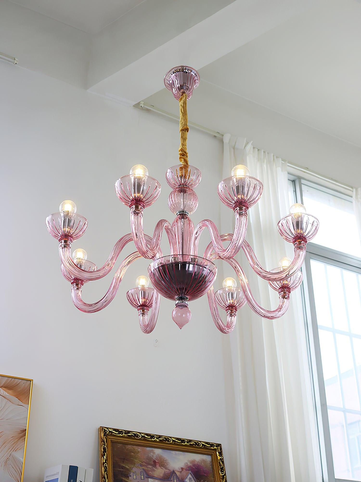 Ares Murano Glass Chandelier - Letslighting