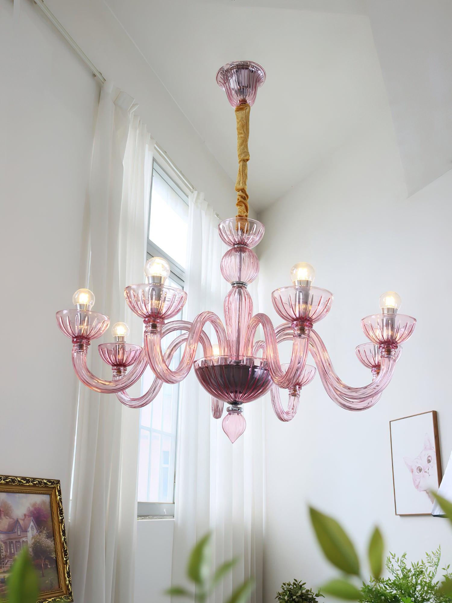 Ares Murano Glass Chandelier - Letslighting