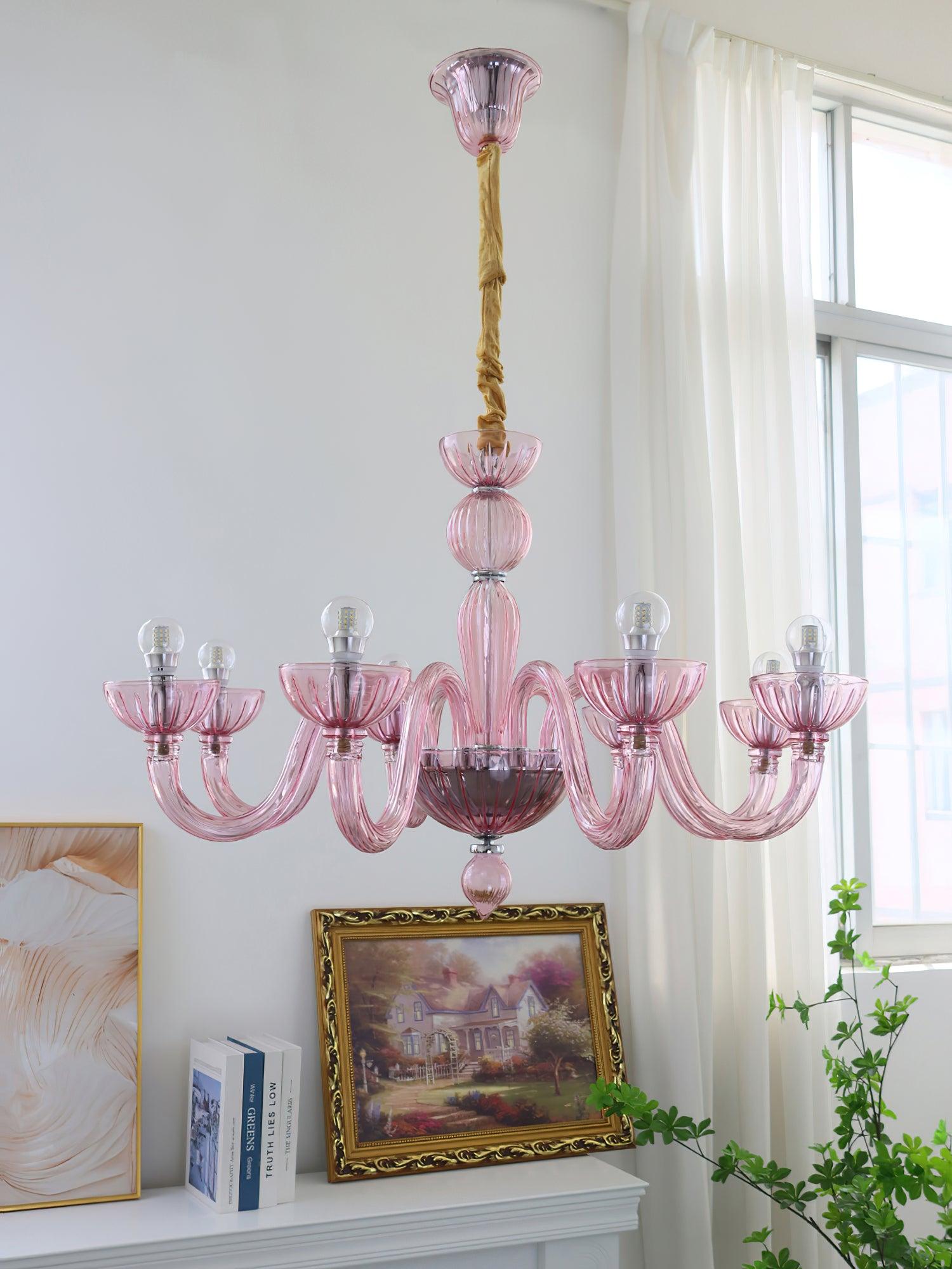 Ares Murano Glass Chandelier - Letslighting