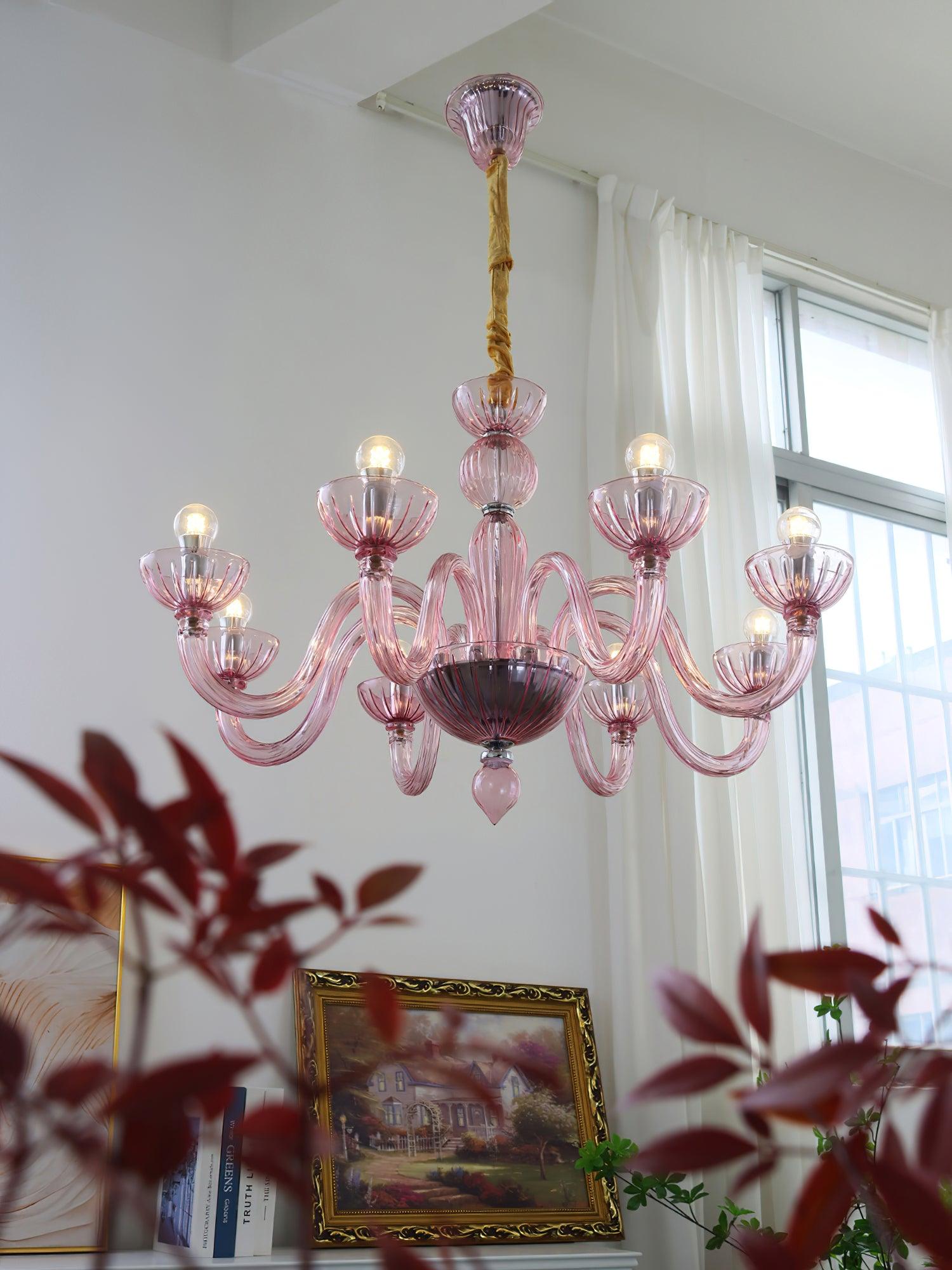 Ares Murano Glass Chandelier - Letslighting