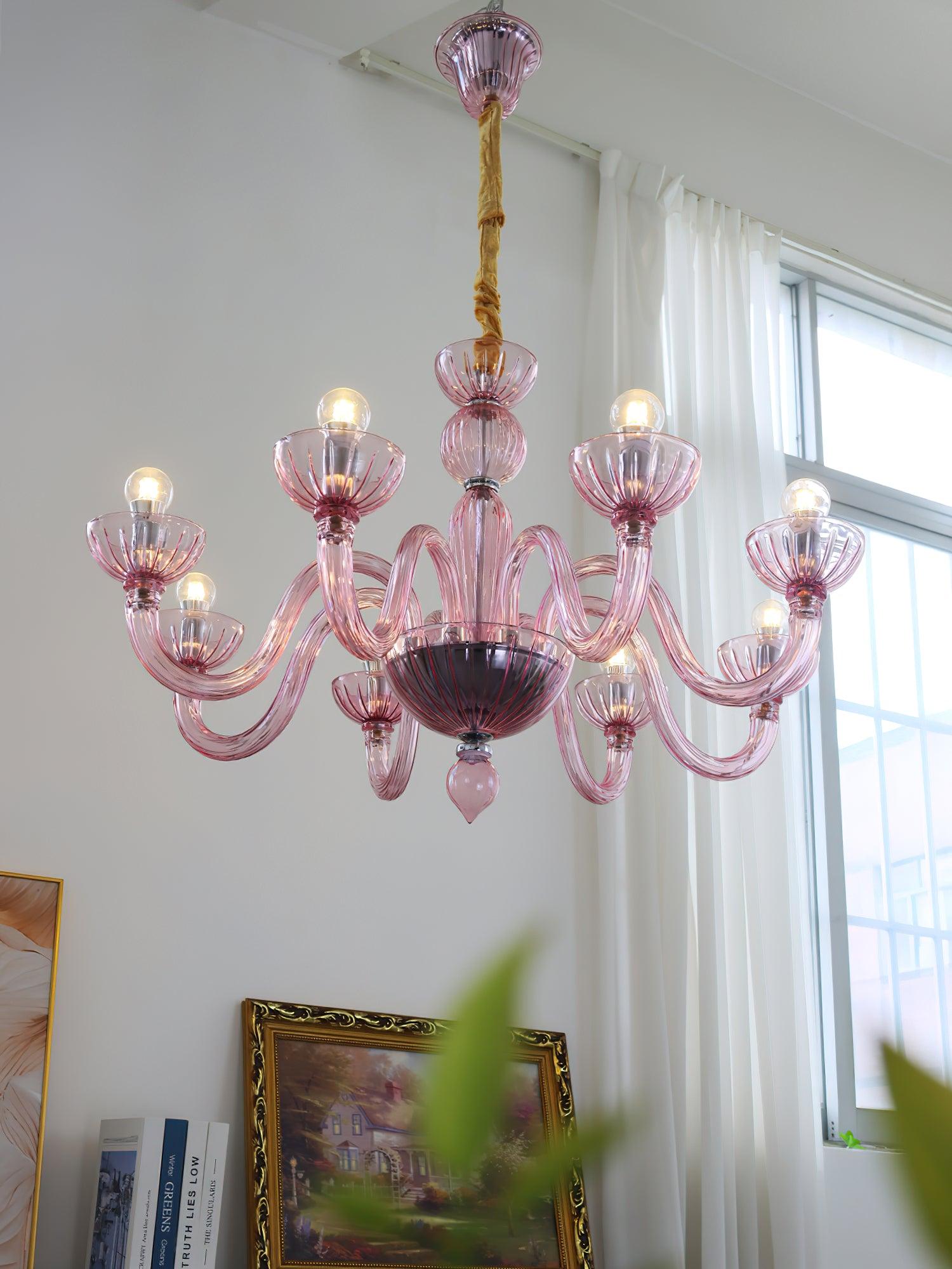 Ares Murano Glass Chandelier - Letslighting