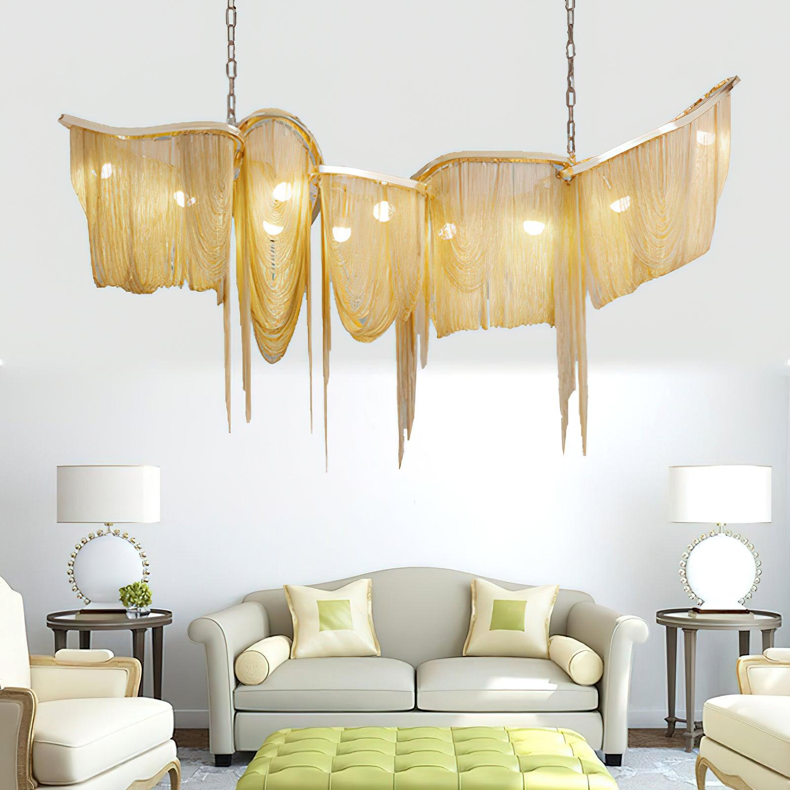 Ark Tassel Chandelier - Letslighting