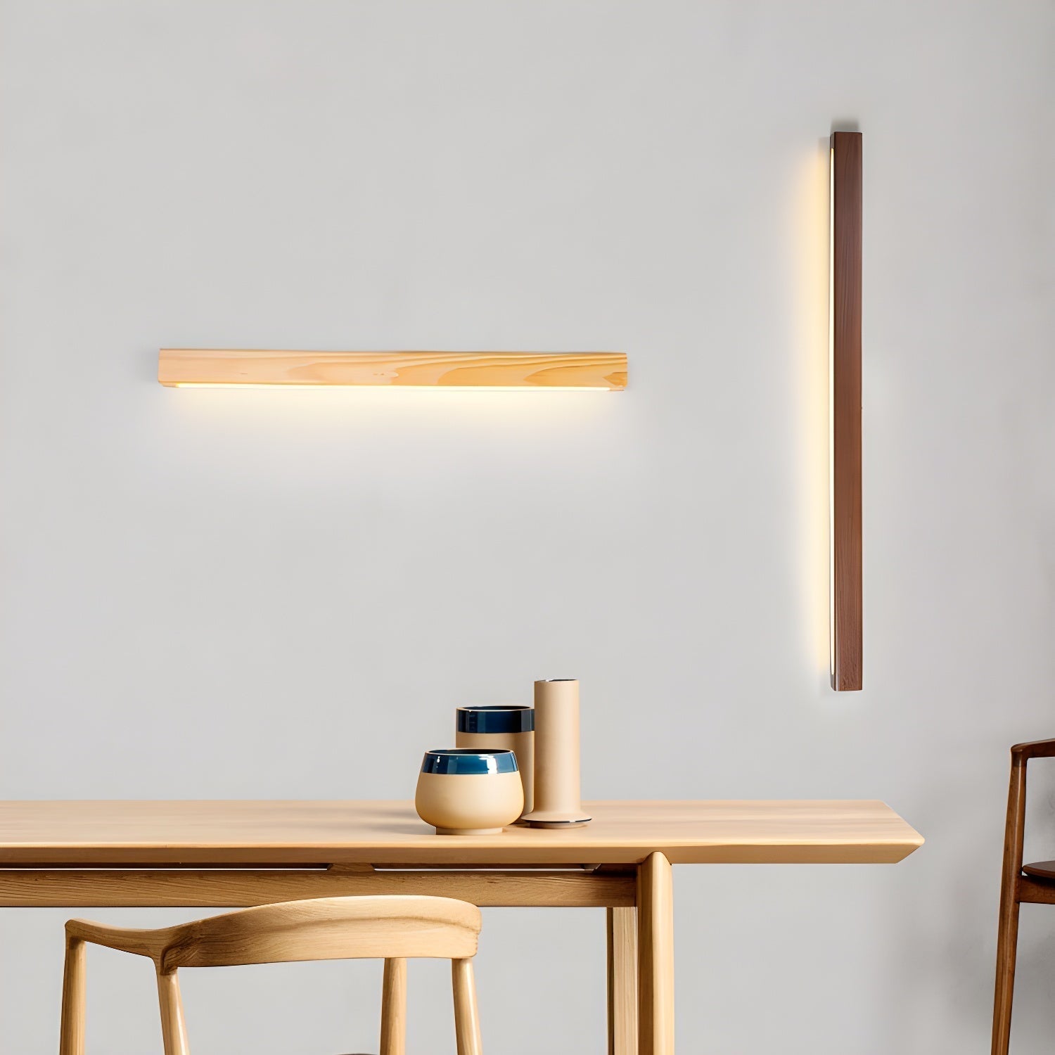 Arlo Linear Wood Wall Light - Letslighting