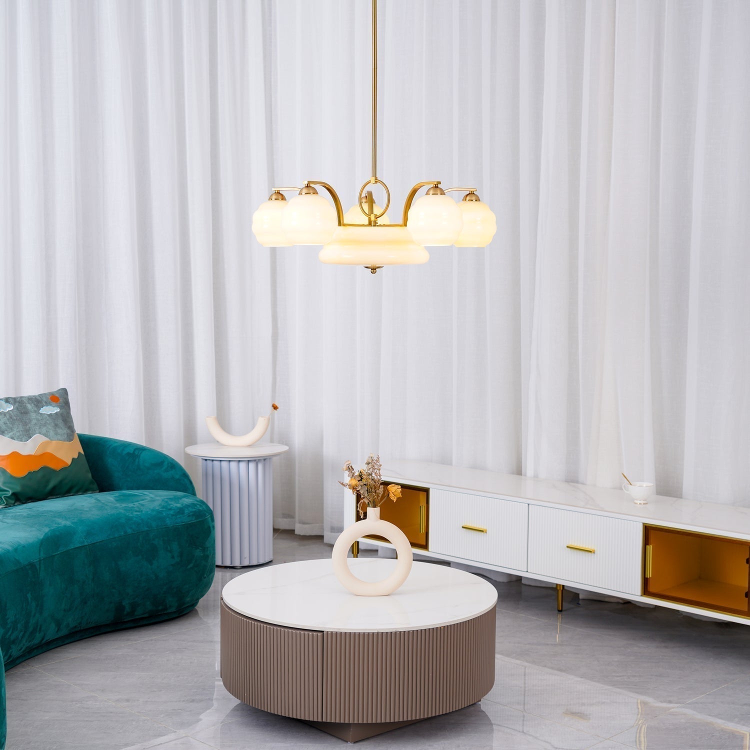 Art Deco Vintage Chandelier - Letslighting