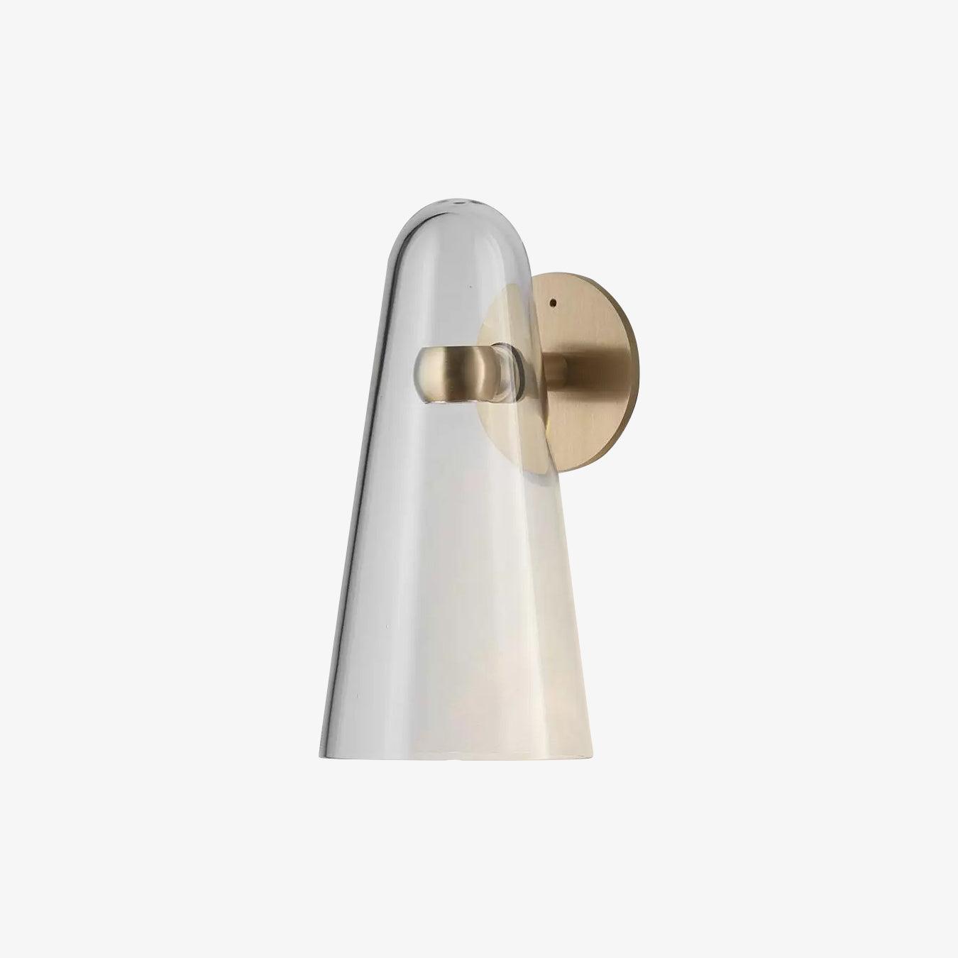 Arisha Nordic Modern Wall Lamp, Glass/Metal, Living Room