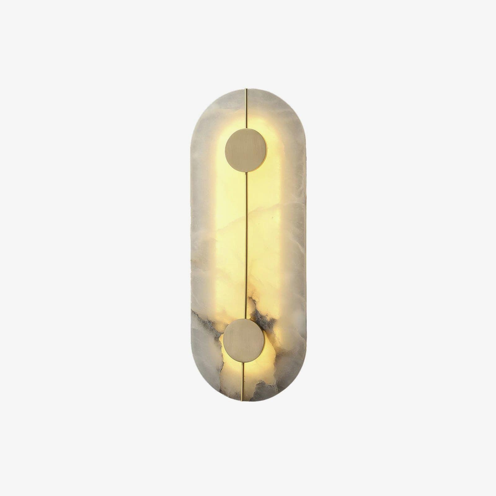 Citheira Minimalist Alabaster Wall Light - Letslighting