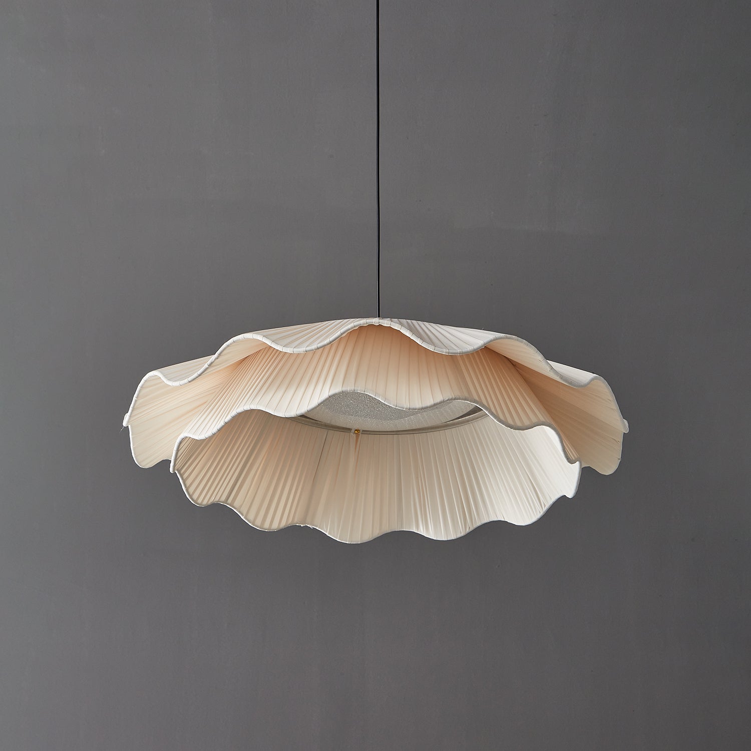 Arwen Fabric Wave Pendant Lamp - Letslighting