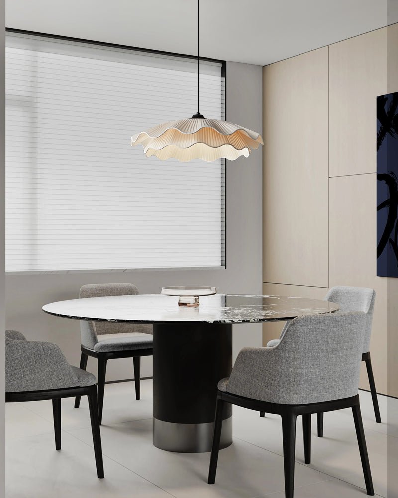 Arwen Fabric Wave Pendant Lamp - Letslighting