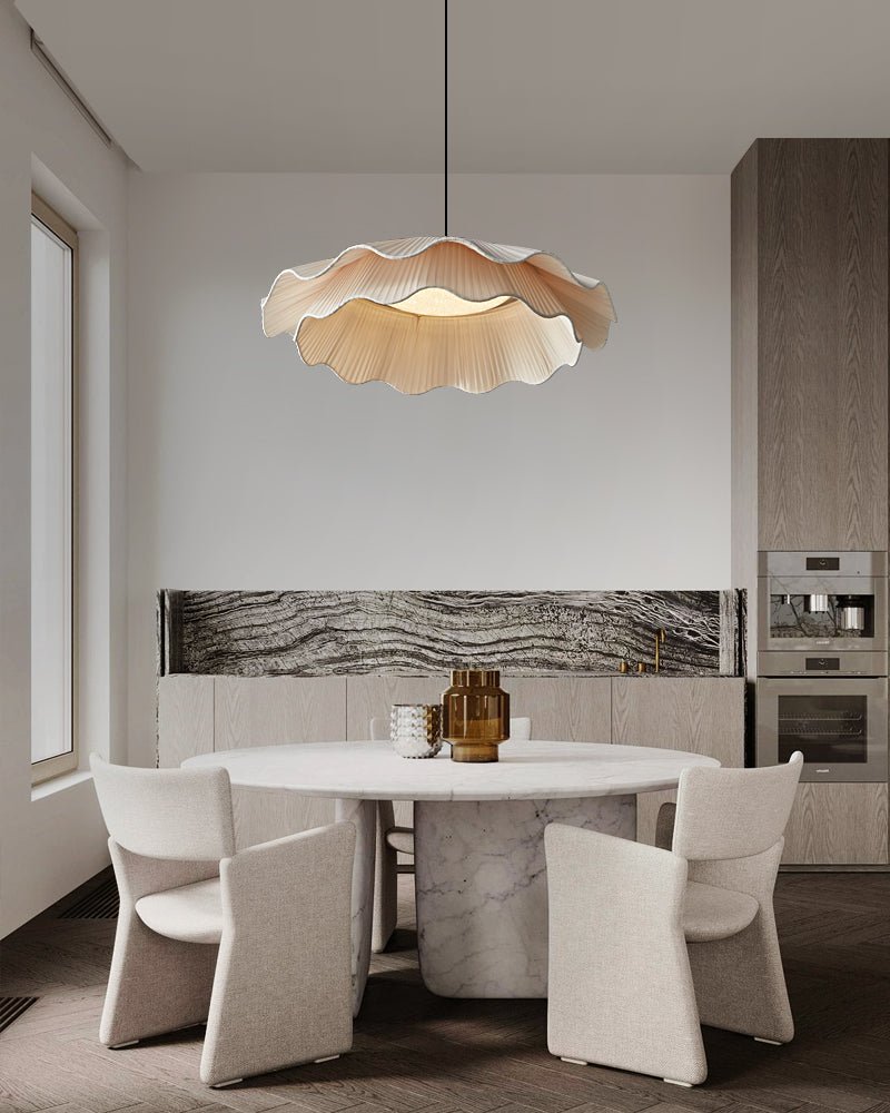 Arwen Fabric Wave Pendant Lamp - Letslighting