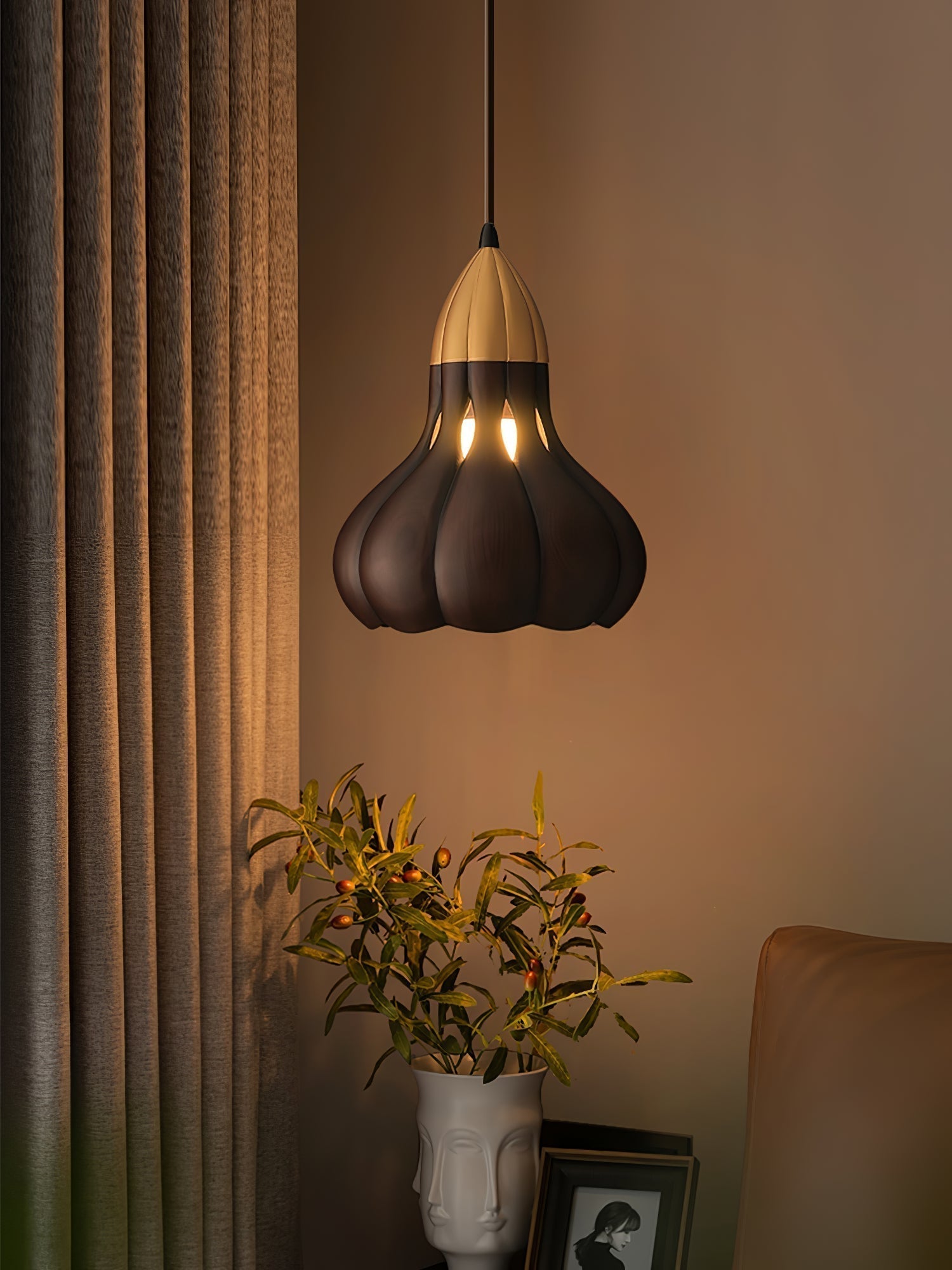Arraeion Individual Creativity Wood Metal Pendant Lamp - Letslighting