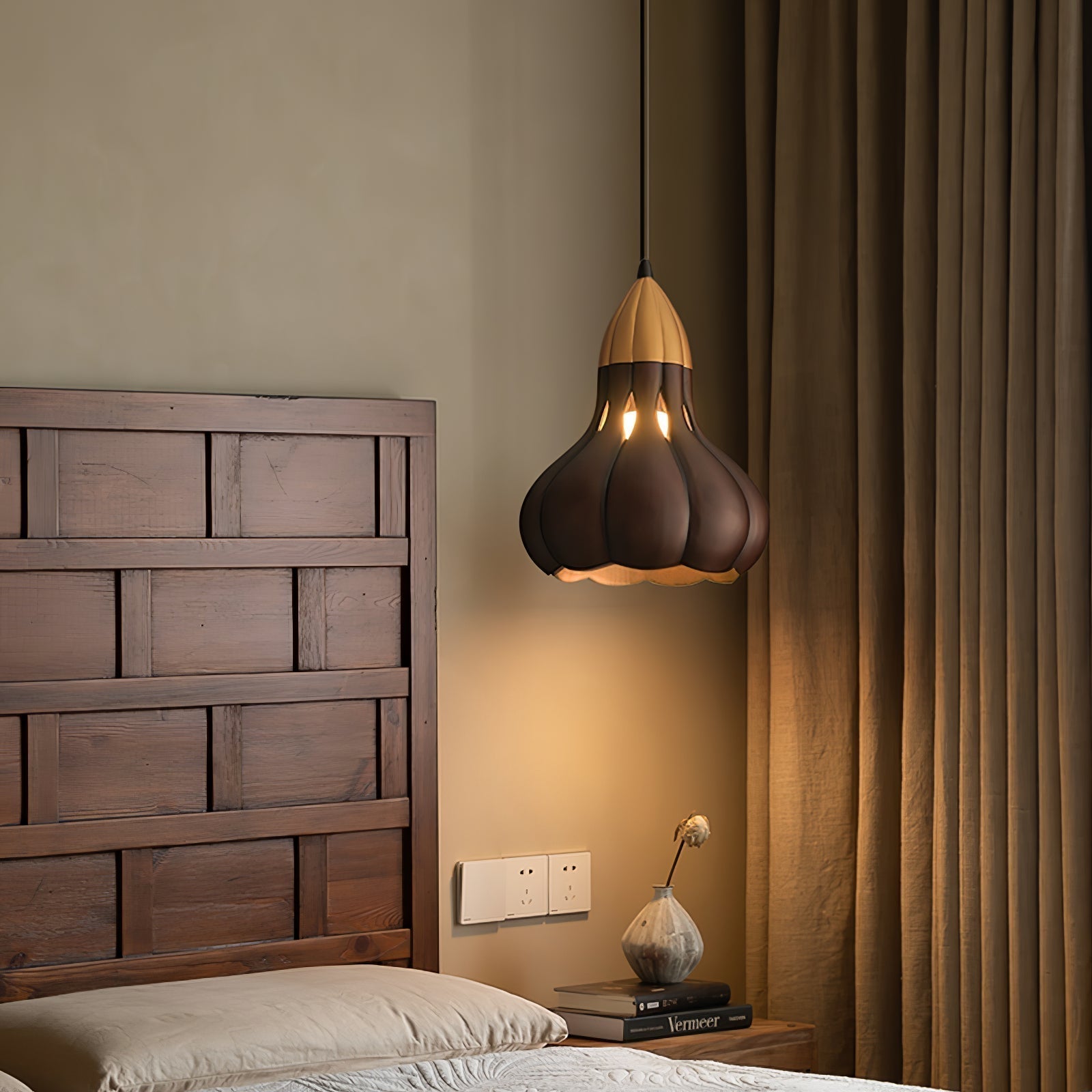 Arraeion Individual Creativity Wood Metal Pendant Lamp - Letslighting