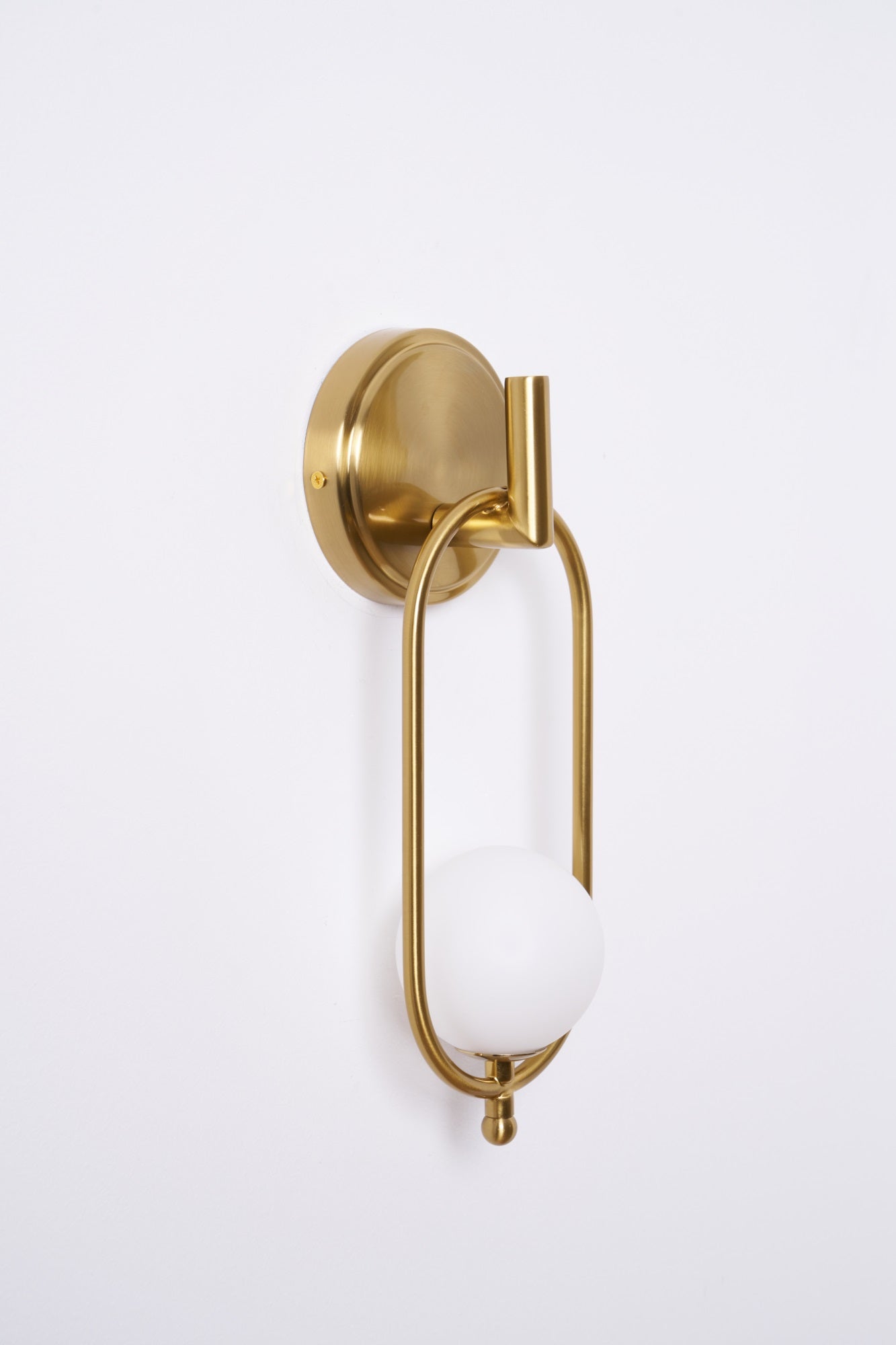Cumirisra Modern Minimalist Brass Glass Wall Light - Letslighting