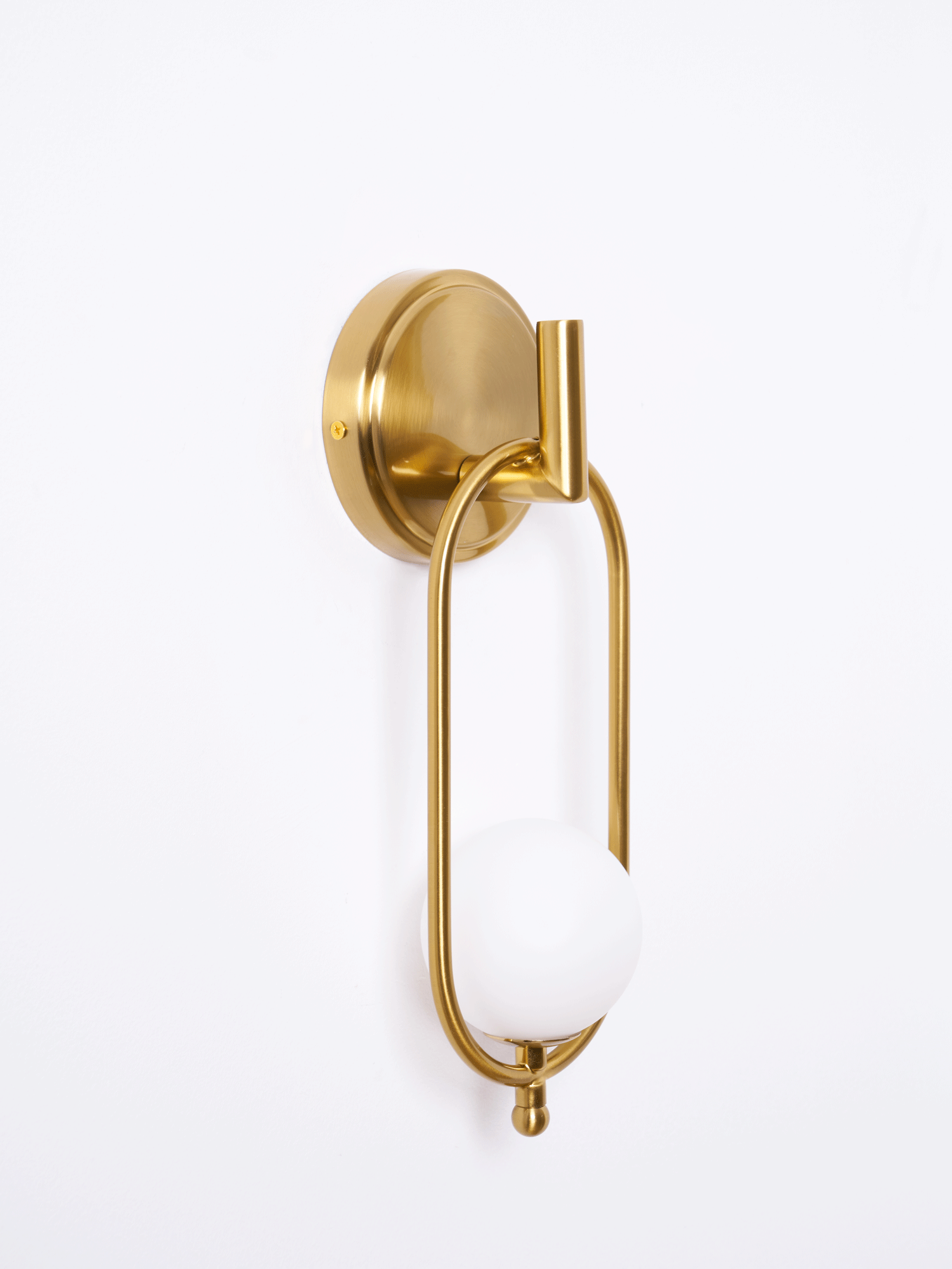 Cumirisra Modern Minimalist Brass Glass Wall Light - Letslighting