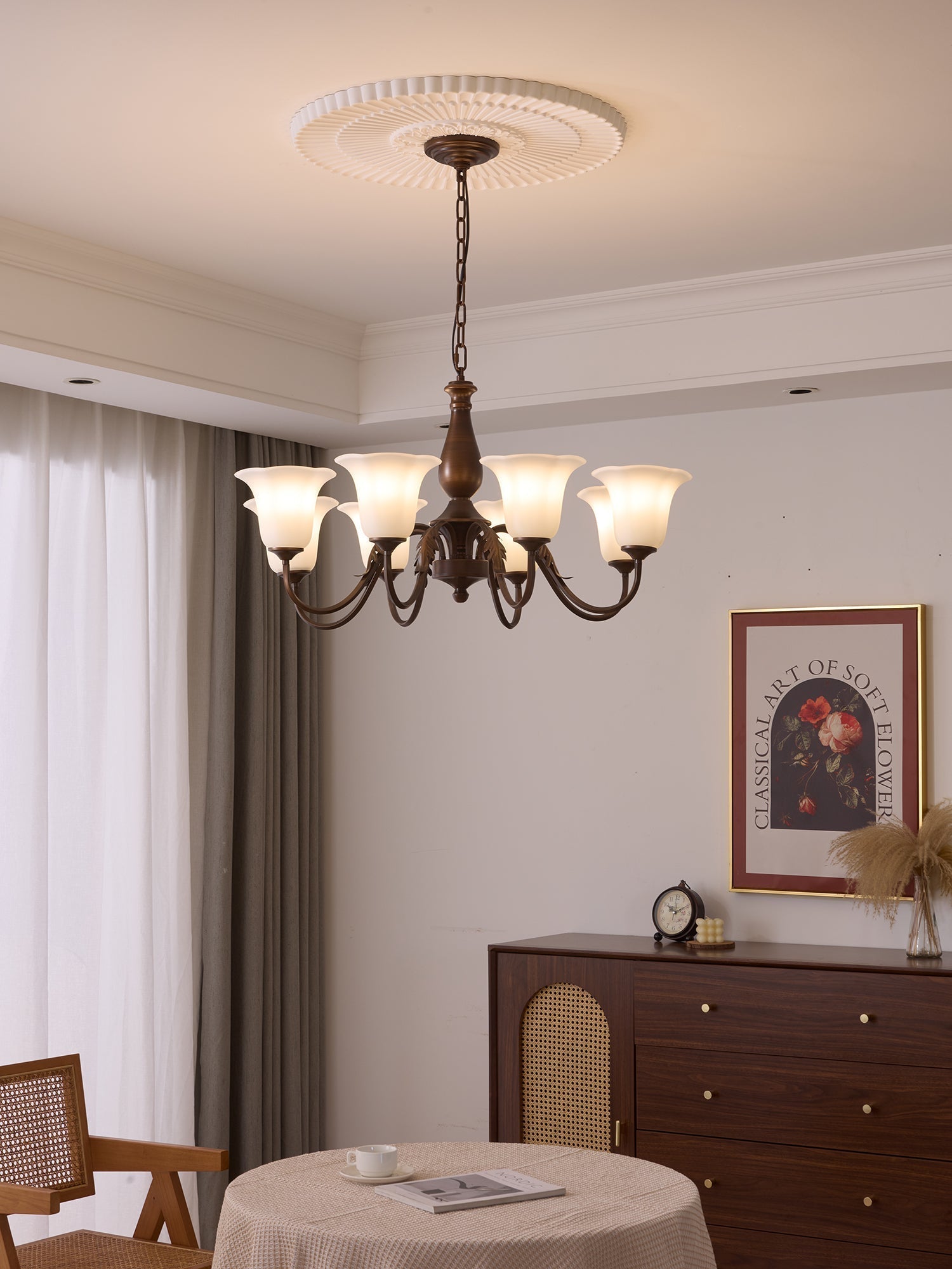 Aurelia Fleur Chandelier - Letslighting