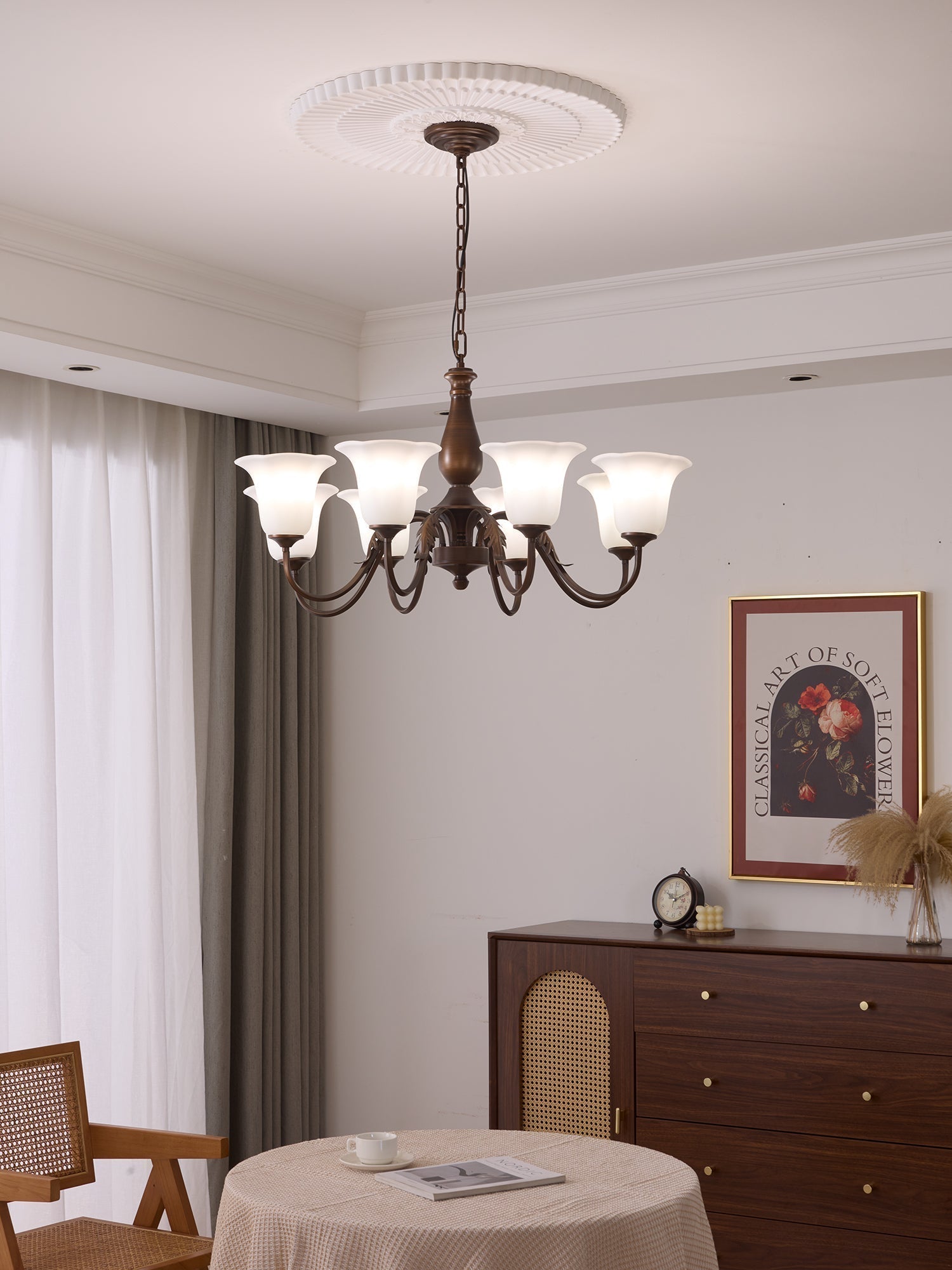 Aurelia Fleur Chandelier - Letslighting