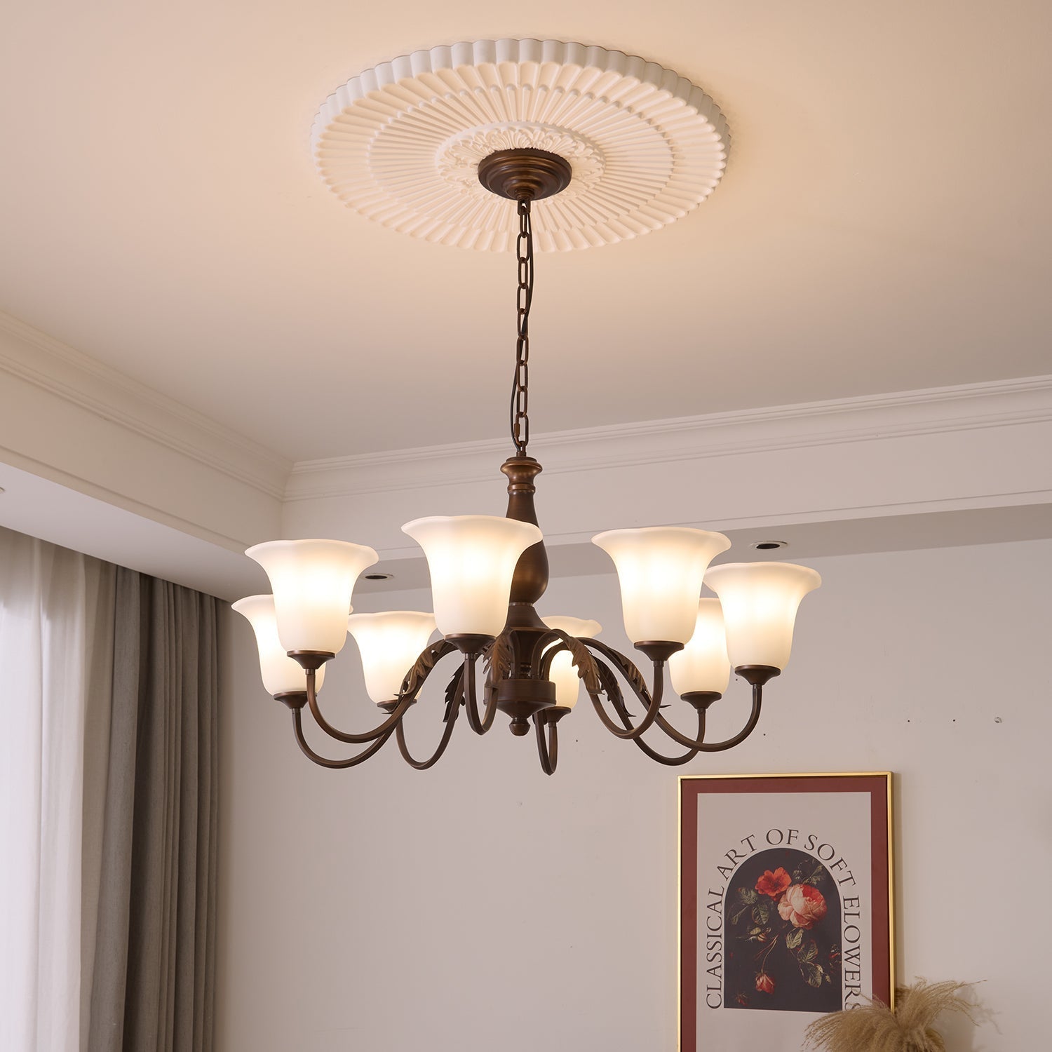 Aurelia Fleur Chandelier - Letslighting