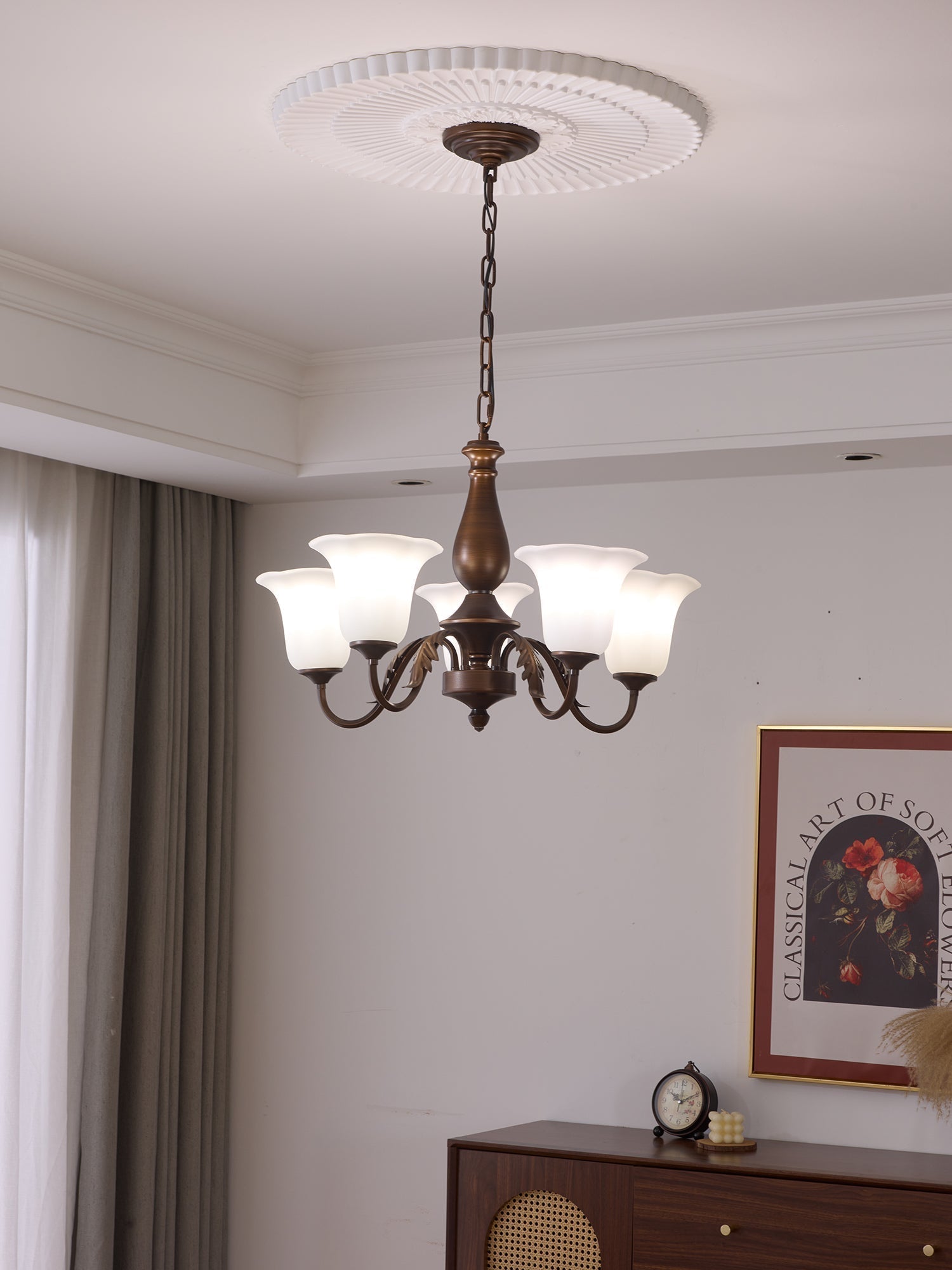 Aurelia Fleur Chandelier - Letslighting