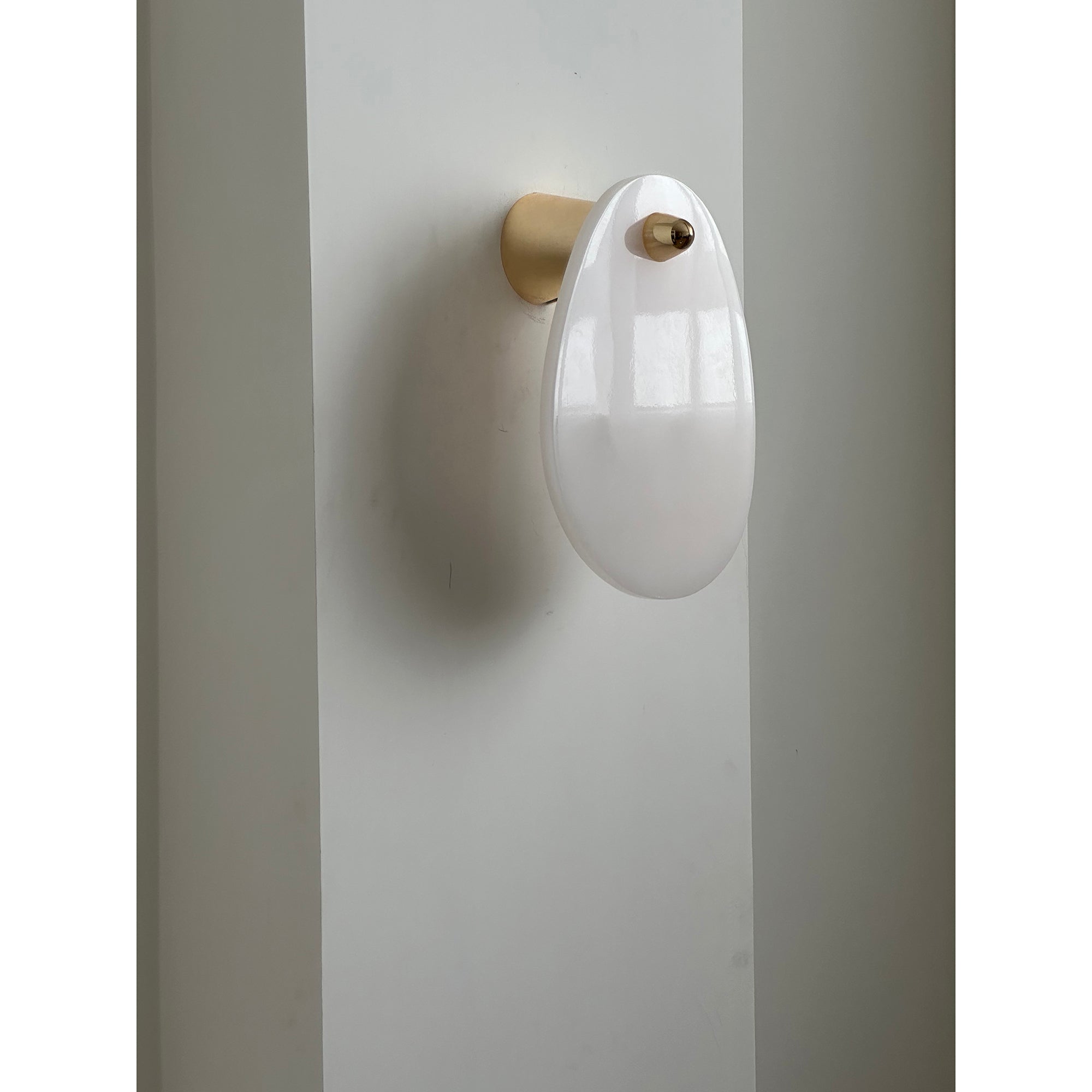 Norduvys Modern Luxurious Metal Marble Wall Lamp - Lamp Copper