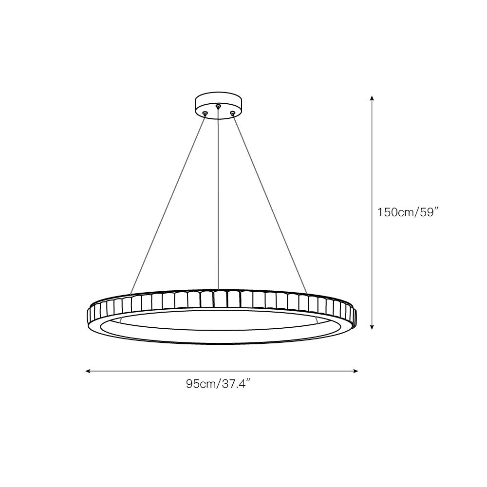 Sifuvyh Postmodern Luxury Stainless Alabaster Chandelier - Lamp Copper