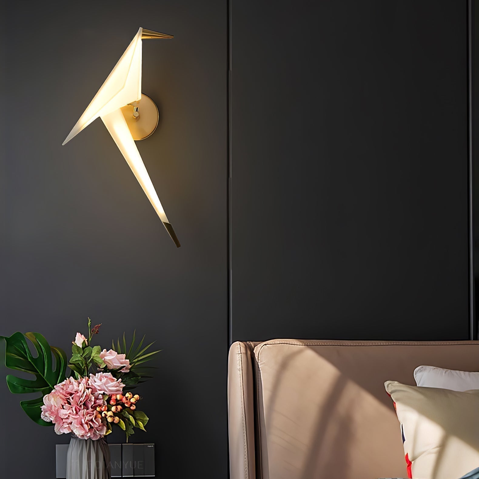 Paper Crane Wall Lamp - Letslighting