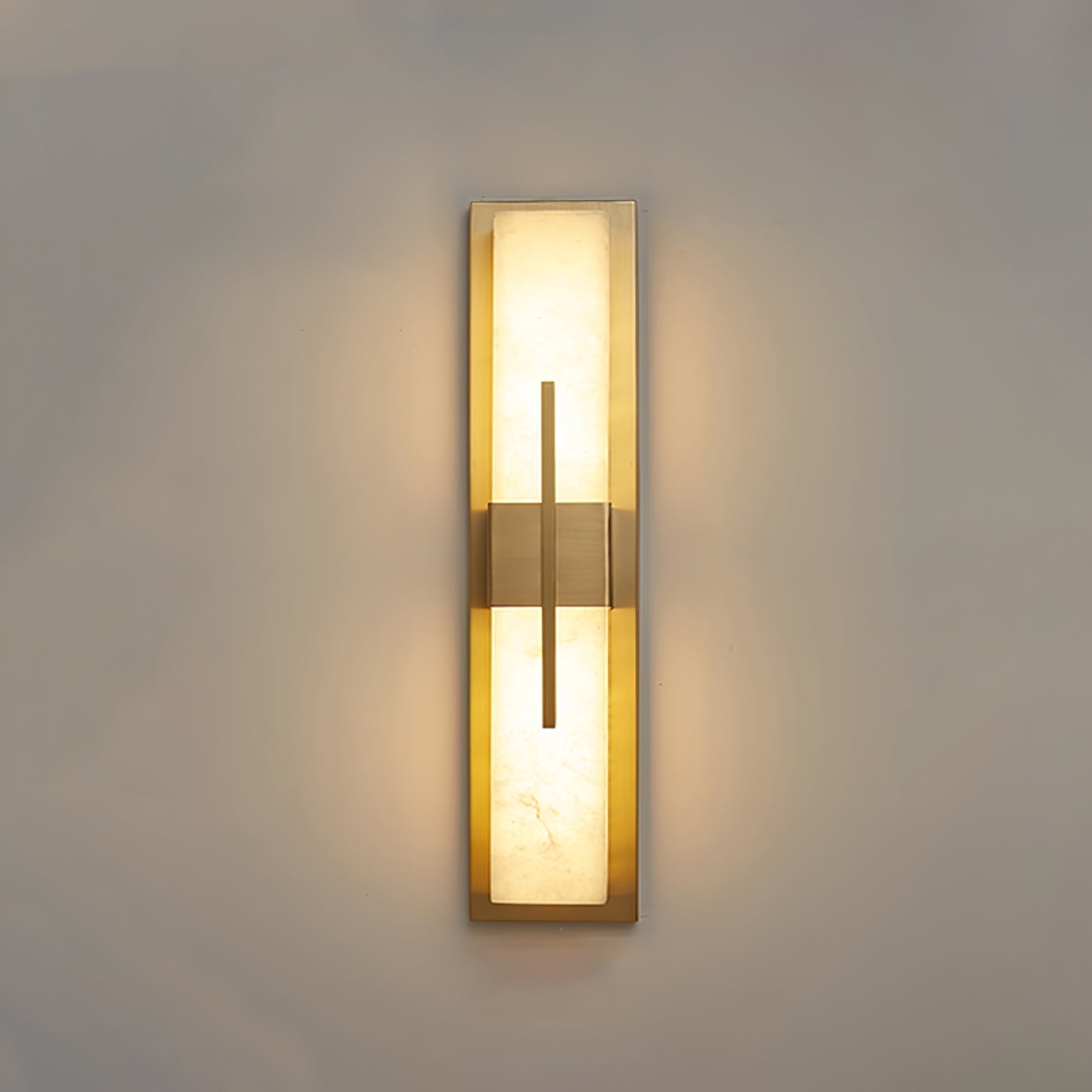 Lylirel Rectangular Alabaster Wall Light - Letslighting