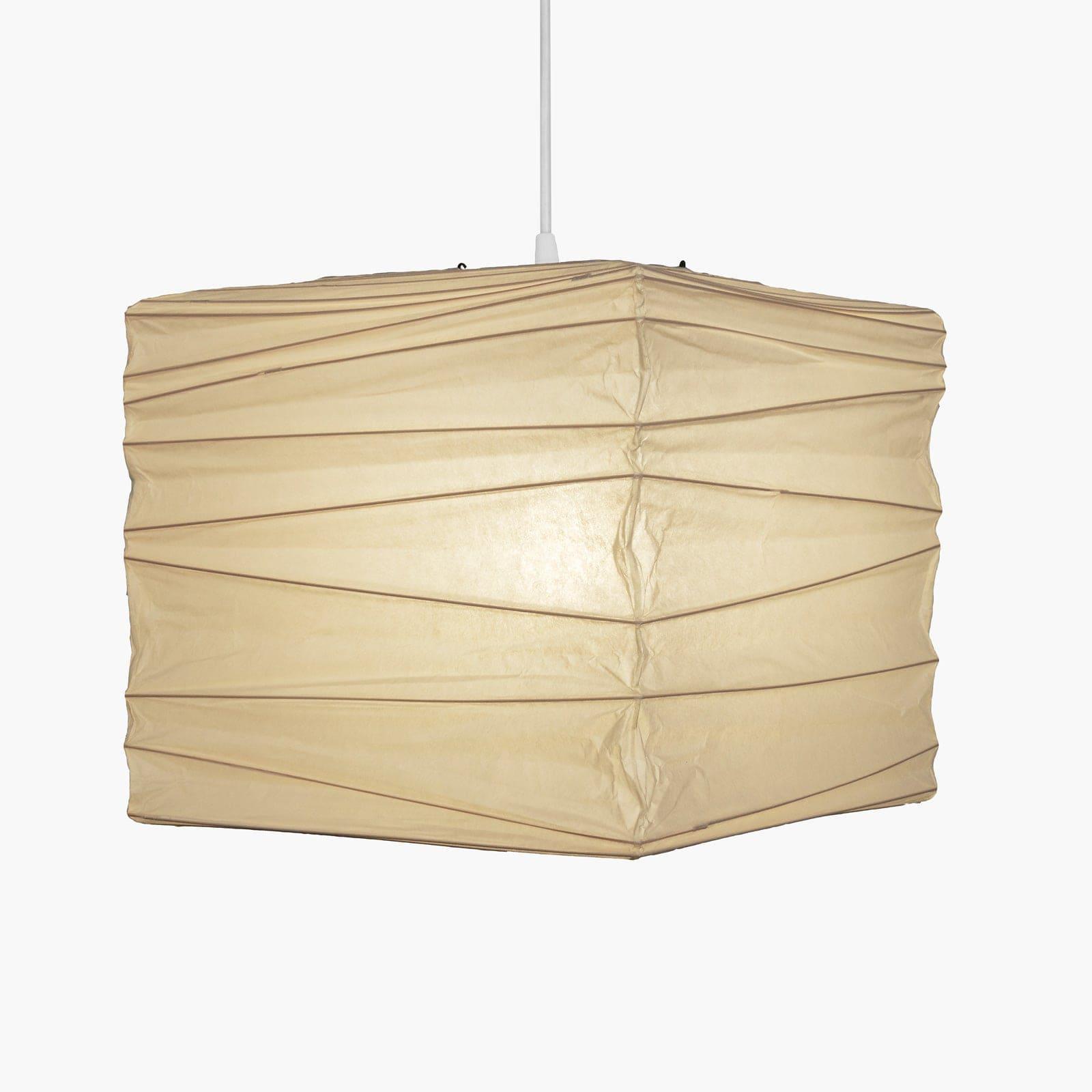 Ayla Paper Cube Pendant Lamp - Letslighting