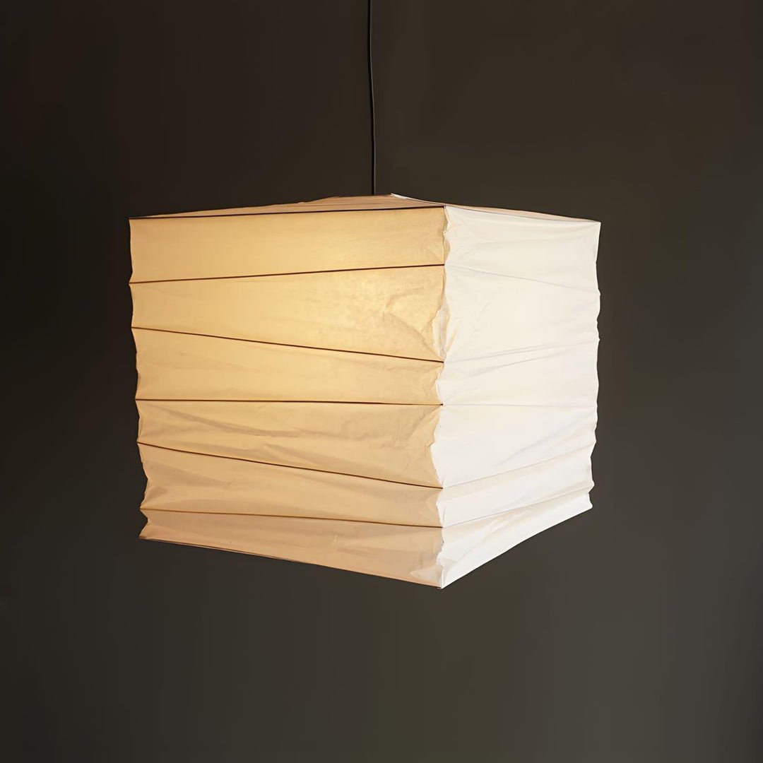 Ayla Paper Cube Pendant Lamp - Letslighting