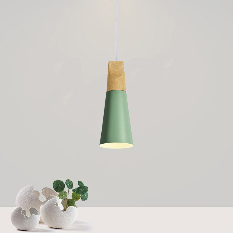 Valentina Moderna Madera/Metal Lámpara Colgante