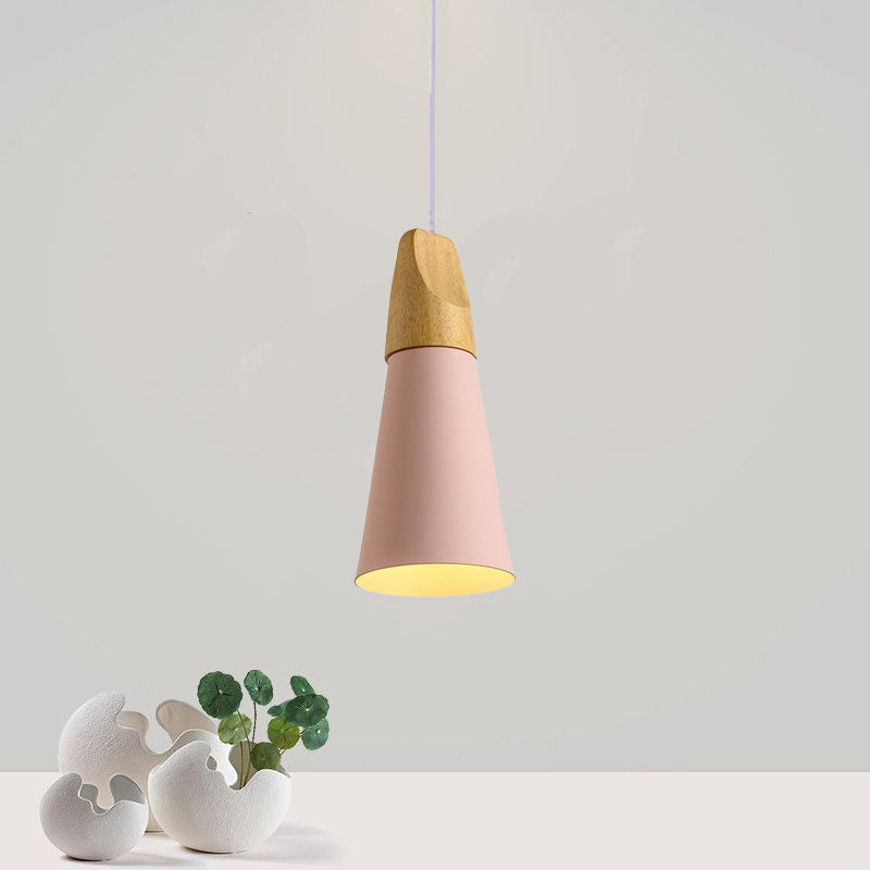 Valentina Moderna Madera/Metal Lámpara Colgante