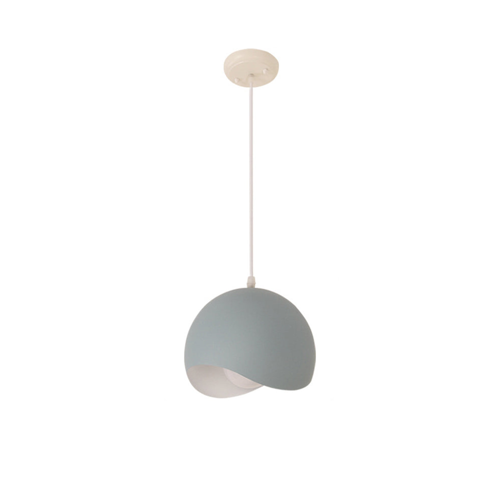 Arisha Creativo Globe Lámpara Colgante Blanco Metal Dormitorio/Salón