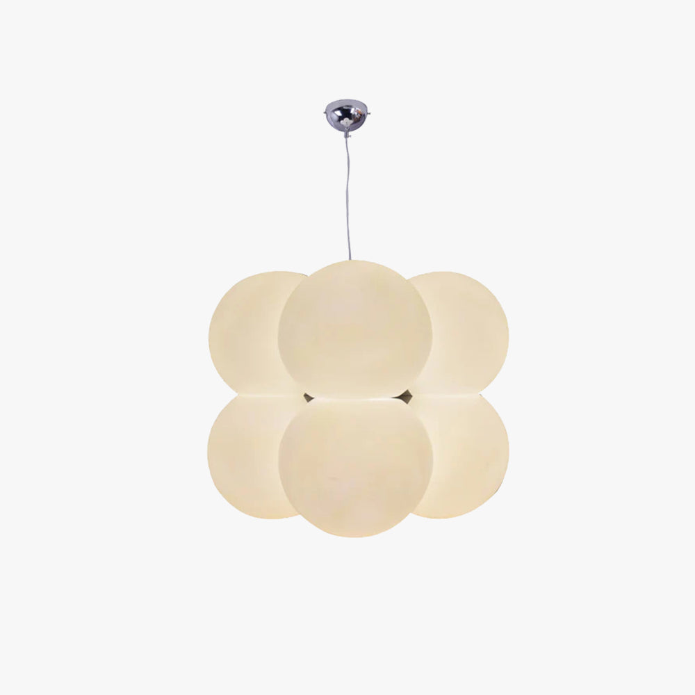 Valentina Minimalista Esfera Lámpara colgante Blanco Metal/Acrílico Dormitorio