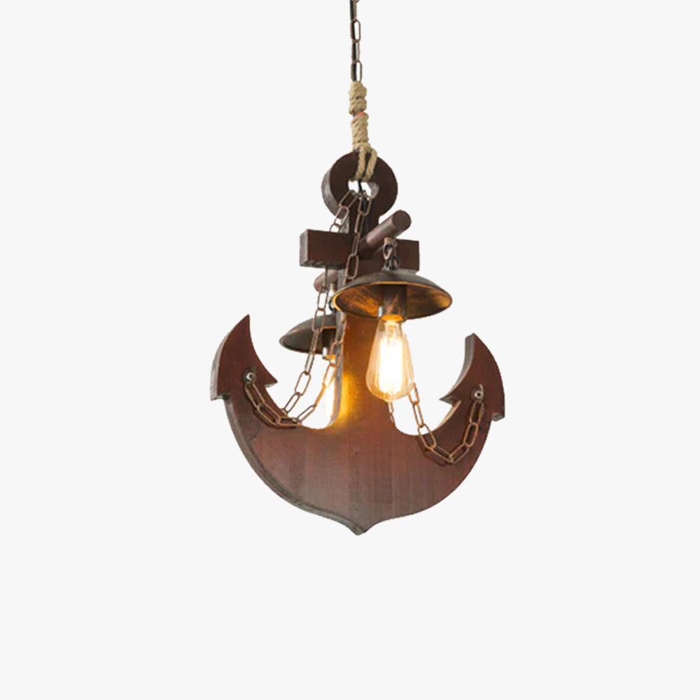 Epoch Retro LED Lámpara colgante Madera Salón/Comedor