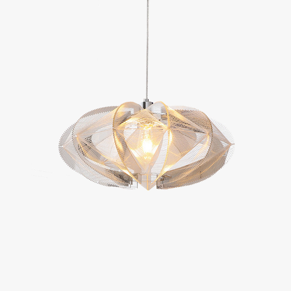 Arisha Moderno LED Lámpara colgante Blanco Metal/Acrílico Salón