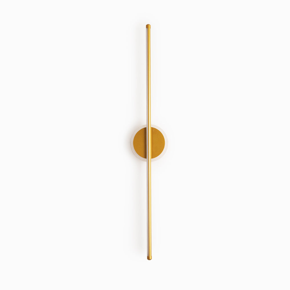 Arisha Moderno Geométrico Metal Aplique de Pared Dorado/Negro/Blanco