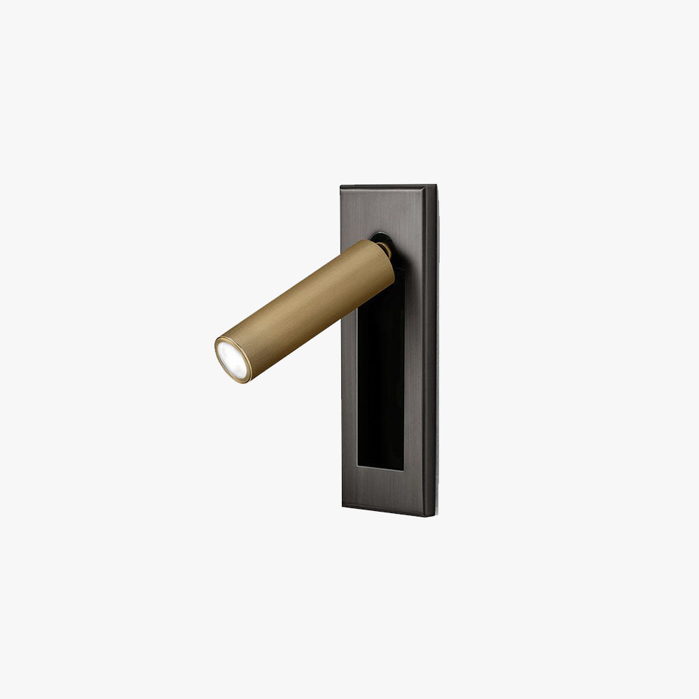 Ray Moderno LED Linterna de Pared Negro/Plata/Oro/Níquel Salón/Dormitorio Metal 15CM Largo