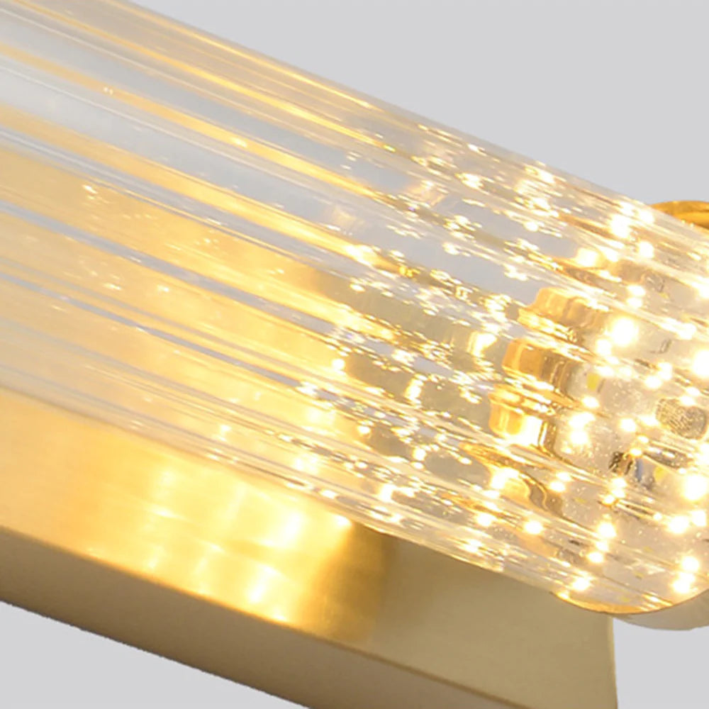 Kristy Moderno Metal LED Aplique de Pared Dorado