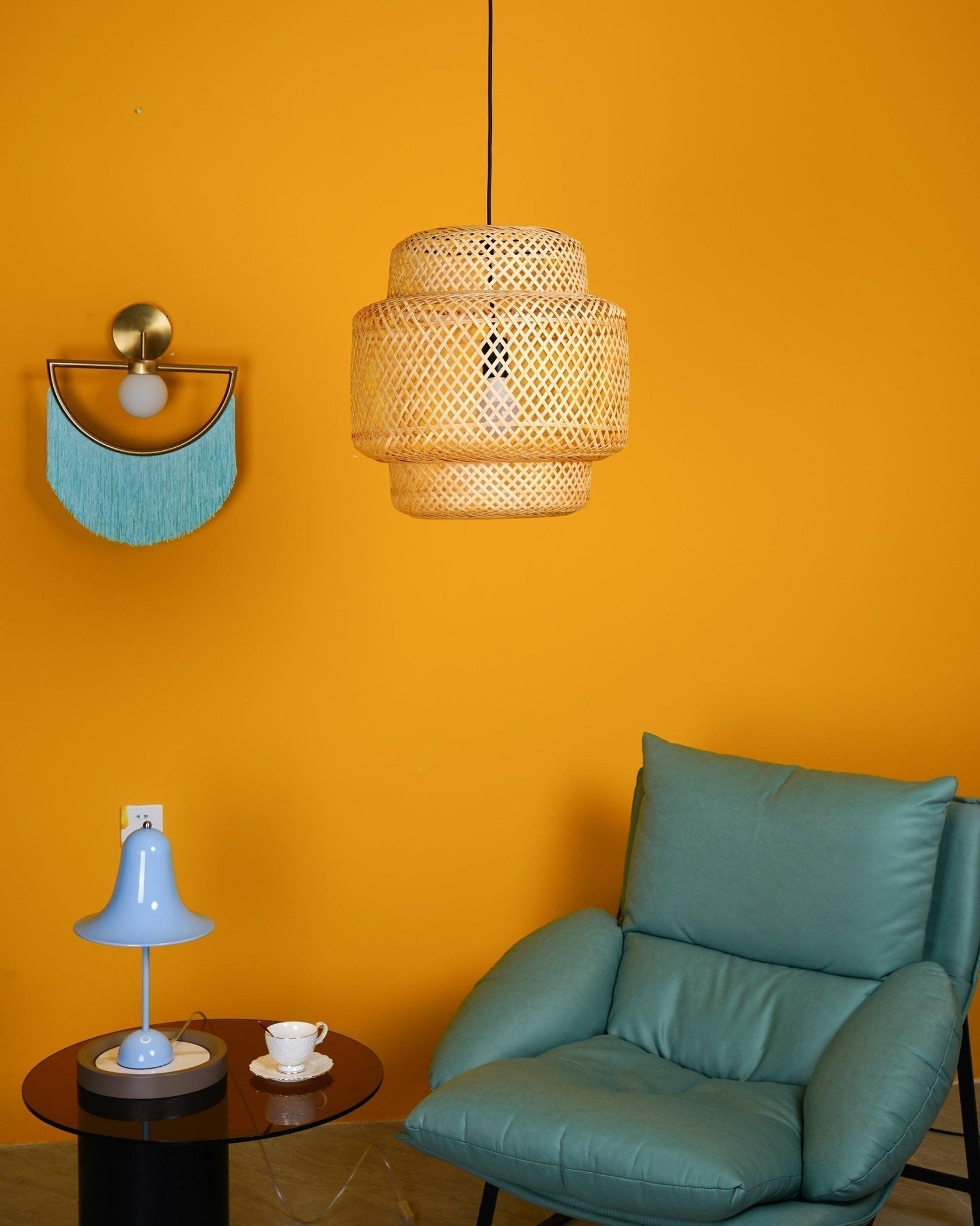 Bamboo Pendant Light - Letslighting