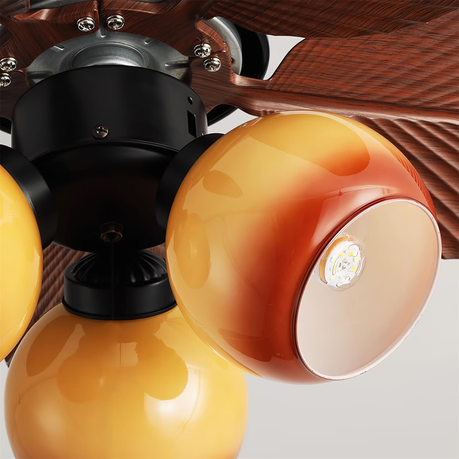 Ventilador de Techo con Luz Nerina Tropical con mando a distancia