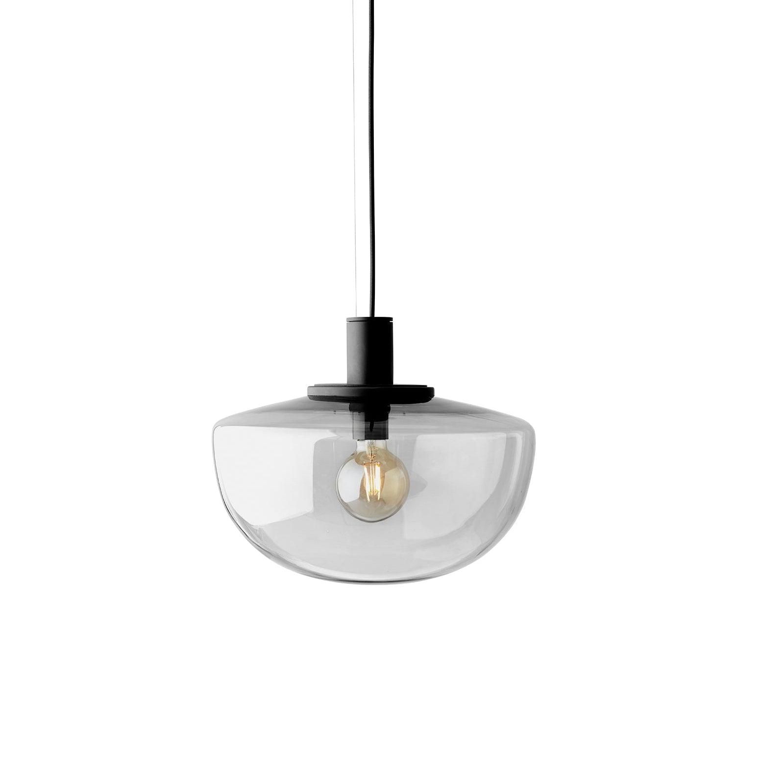 Pendant Lamp Glass Dome Metal Mount Minimalist Relax - Letslighting