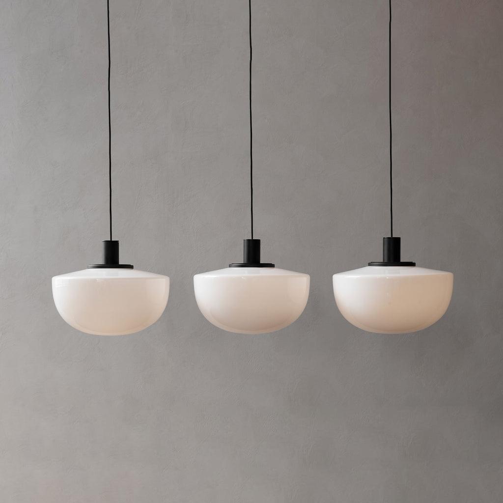Pendant Lamp Glass Dome Metal Mount Minimalist Relax - Letslighting