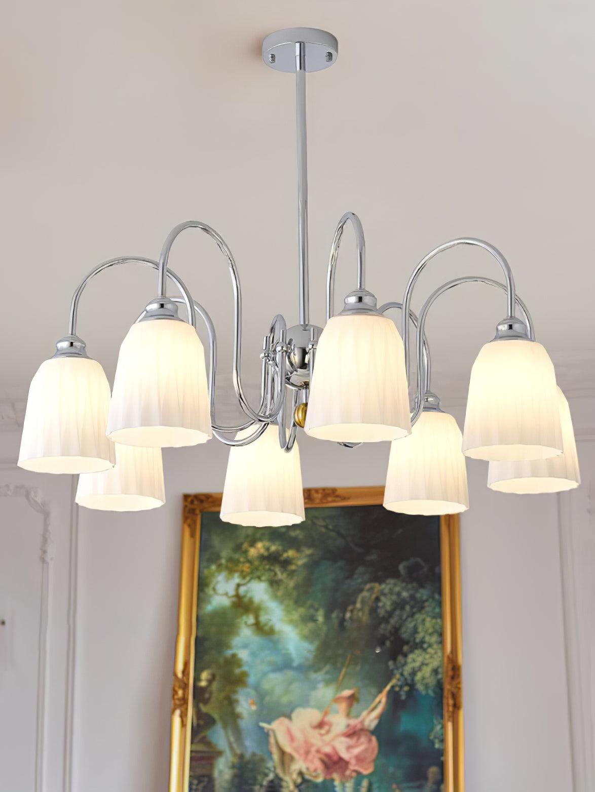 Micah Vintage Metal Chandelier - Letslighting