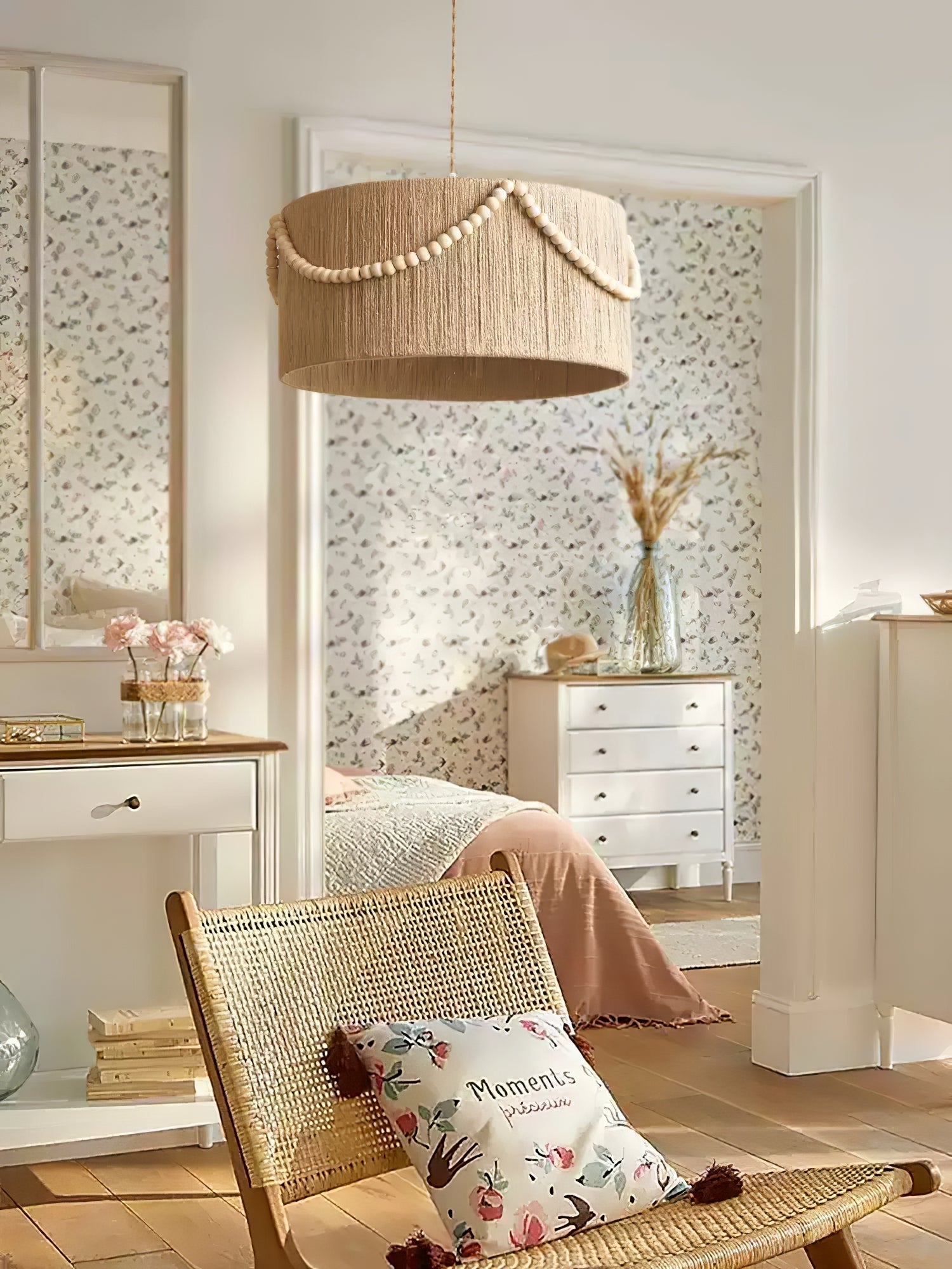 Beaded Boho Pendant Lamp - Letslighting