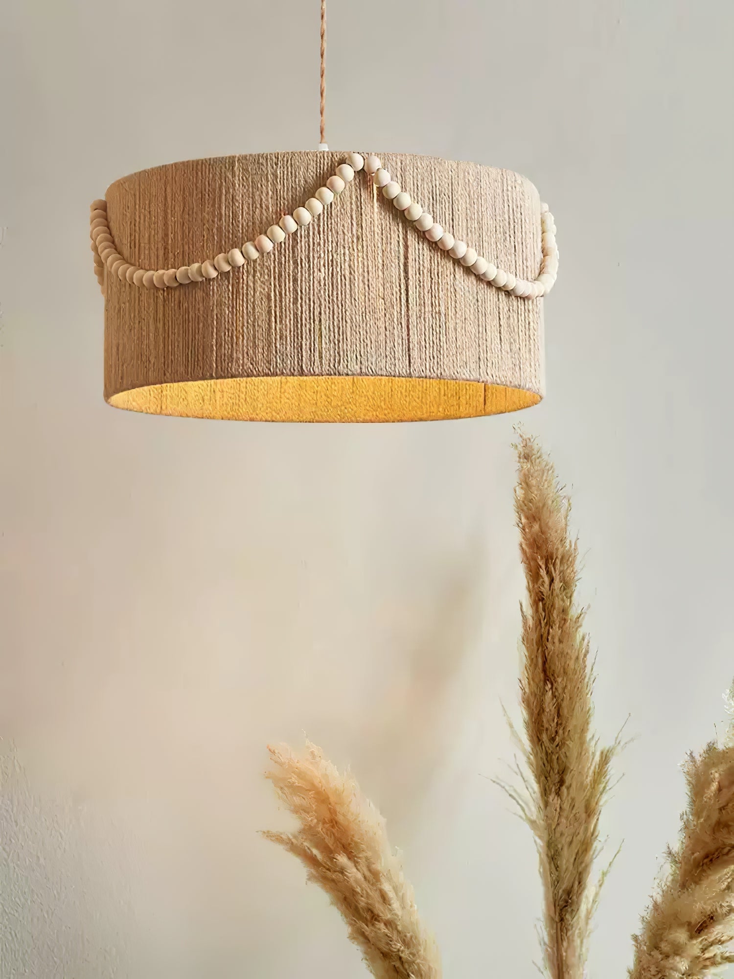 Beaded Boho Pendant Lamp - Letslighting