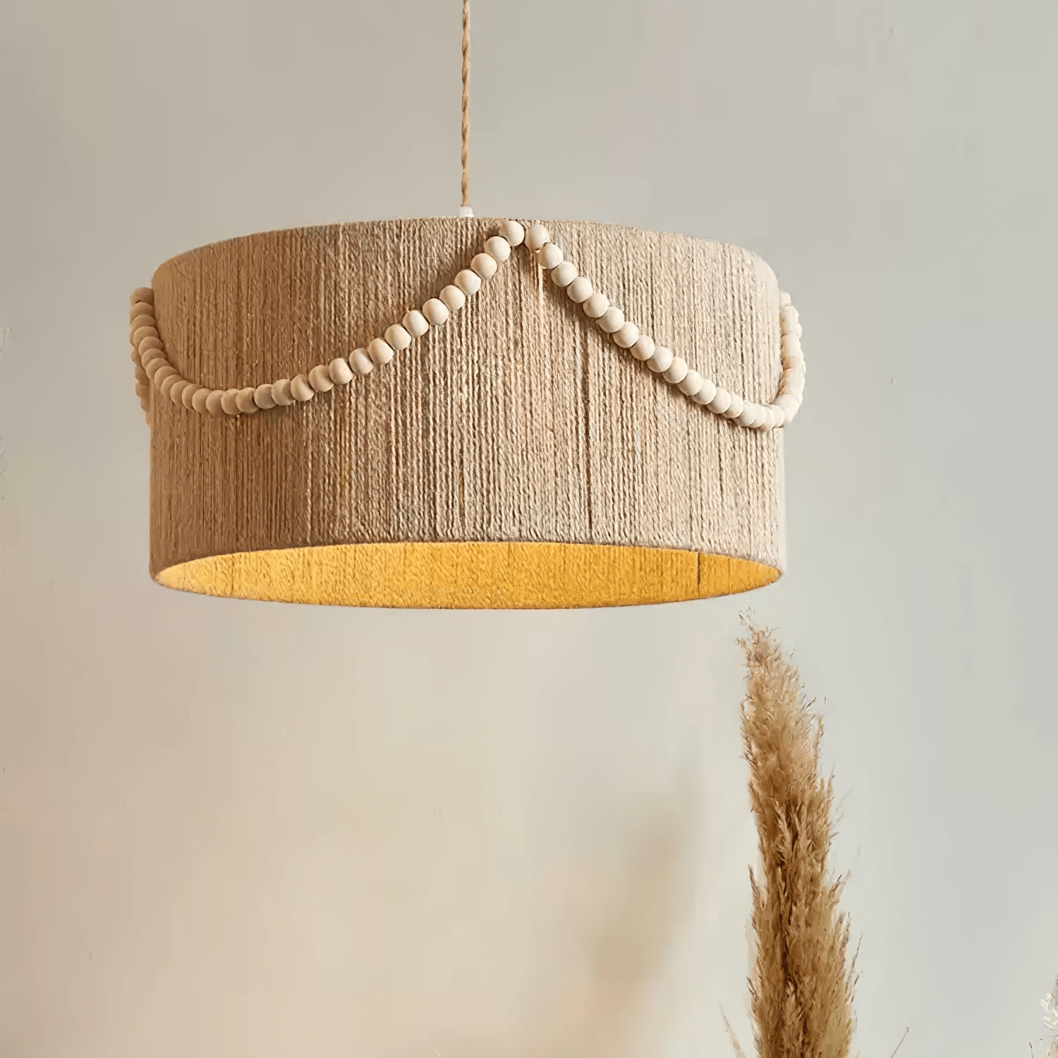 Beaded Boho Pendant Lamp - Letslighting