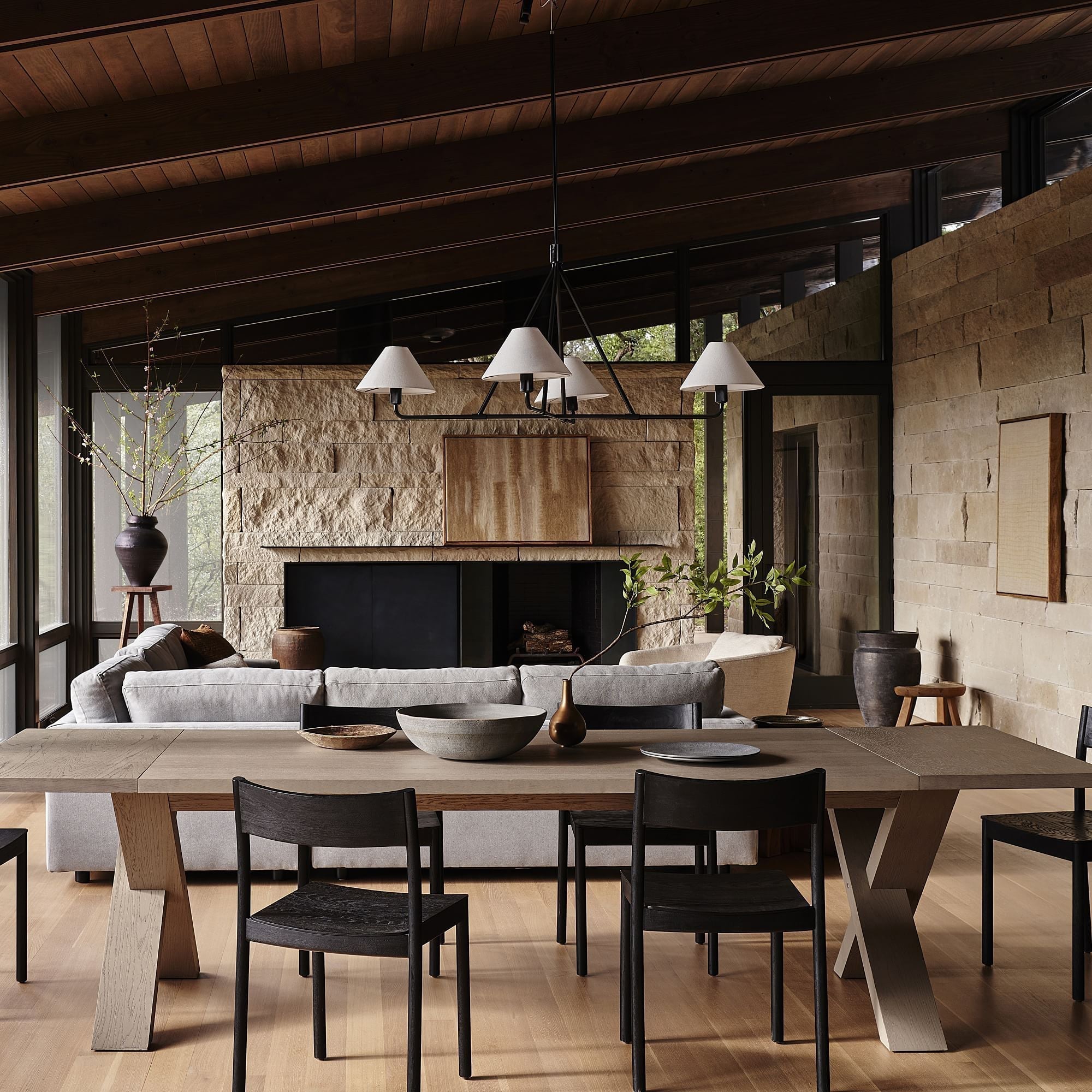 Aurora Chandelier Cone Shade Minimalist - Letslighting