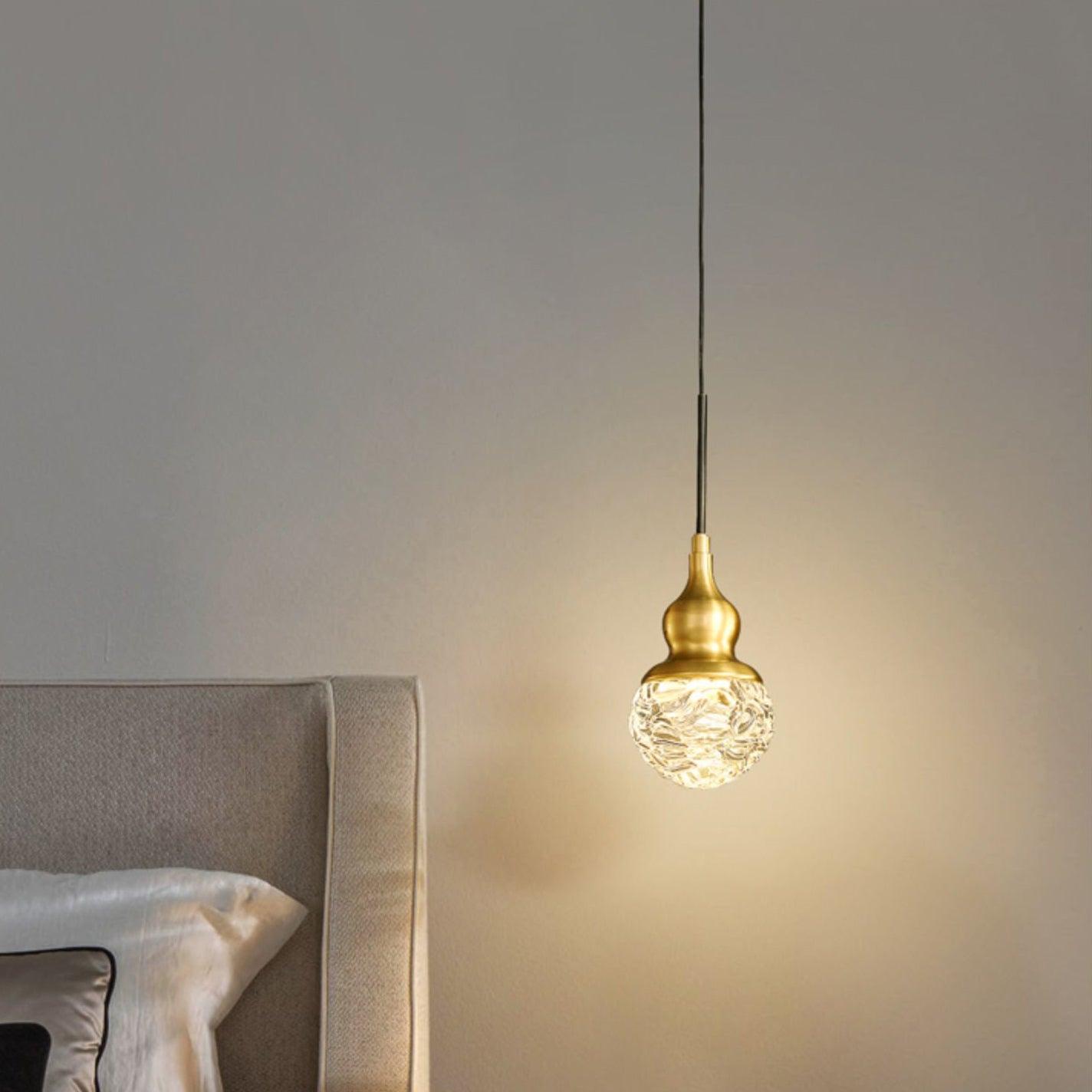 Bella Brass Pendant Light - Letslighting